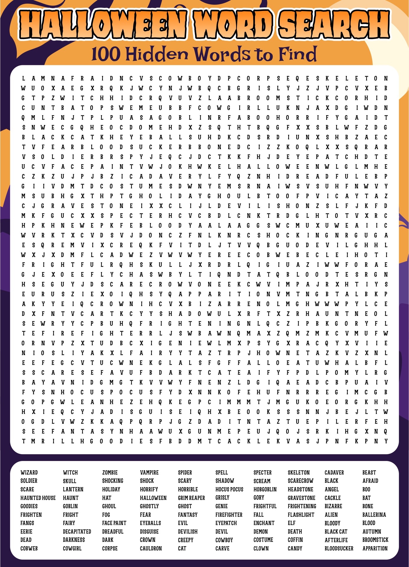 100 Word Word Searches 20 Free PDF Printables Printablee 100 Word Word Searches 20 Free PDF Printables Printablee