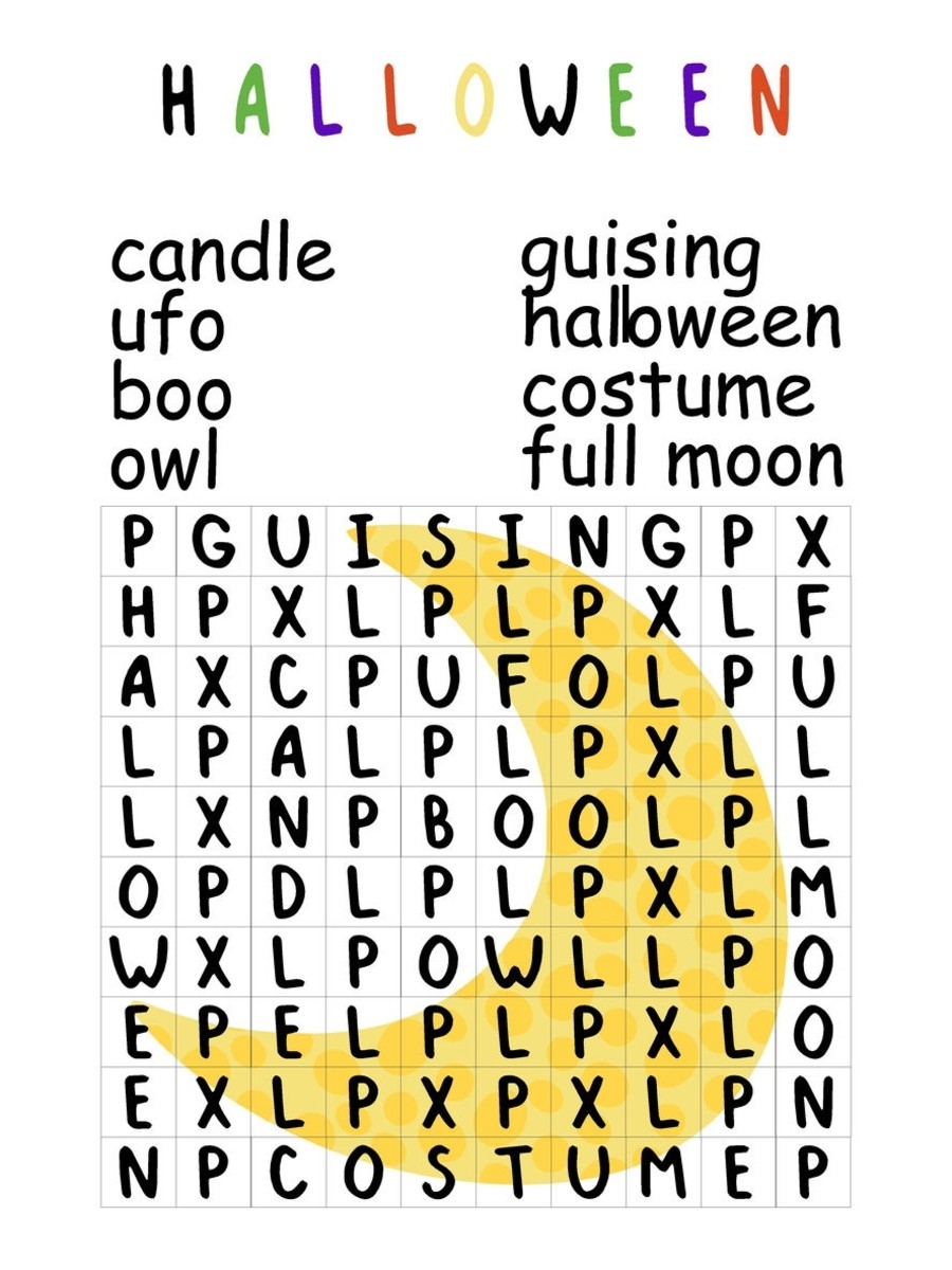 19 free halloween word search printables parade