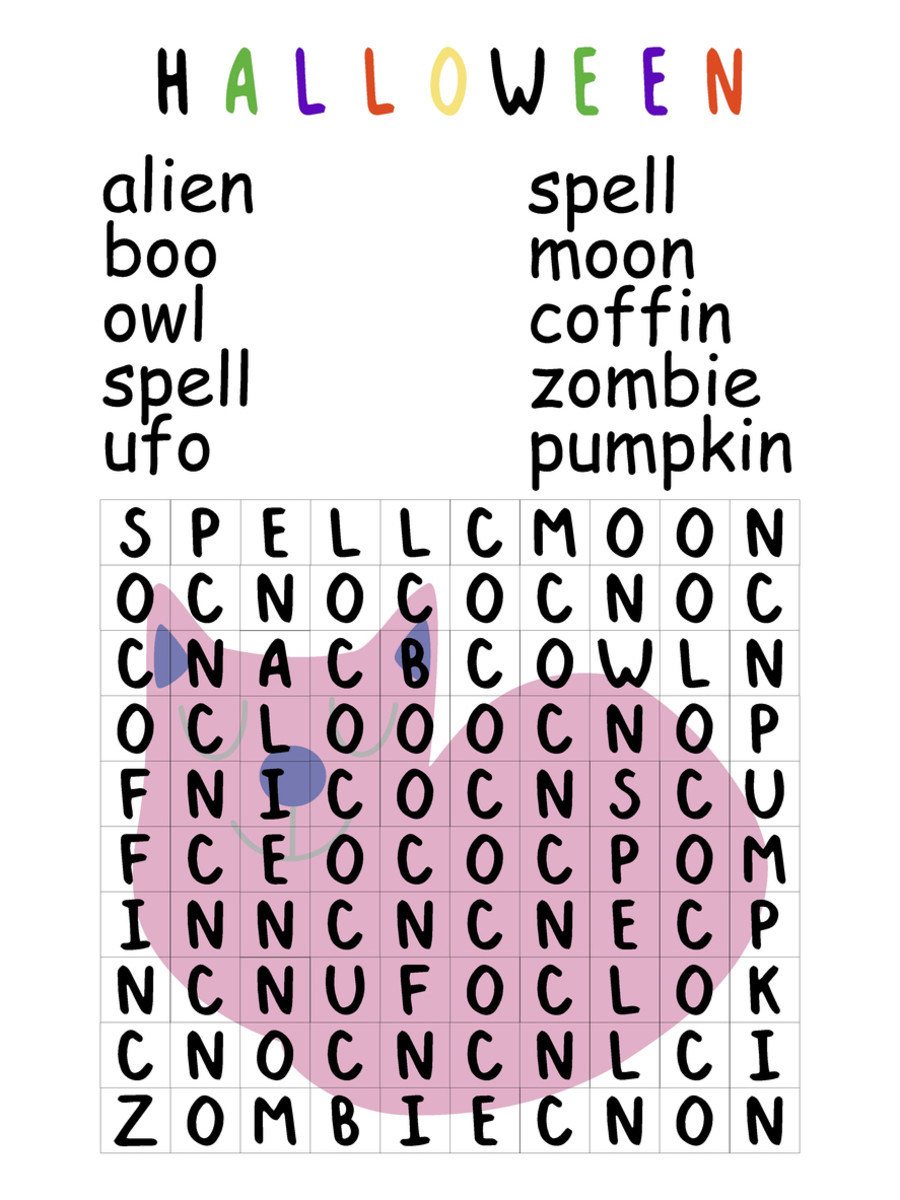 19 free halloween word search printables parade