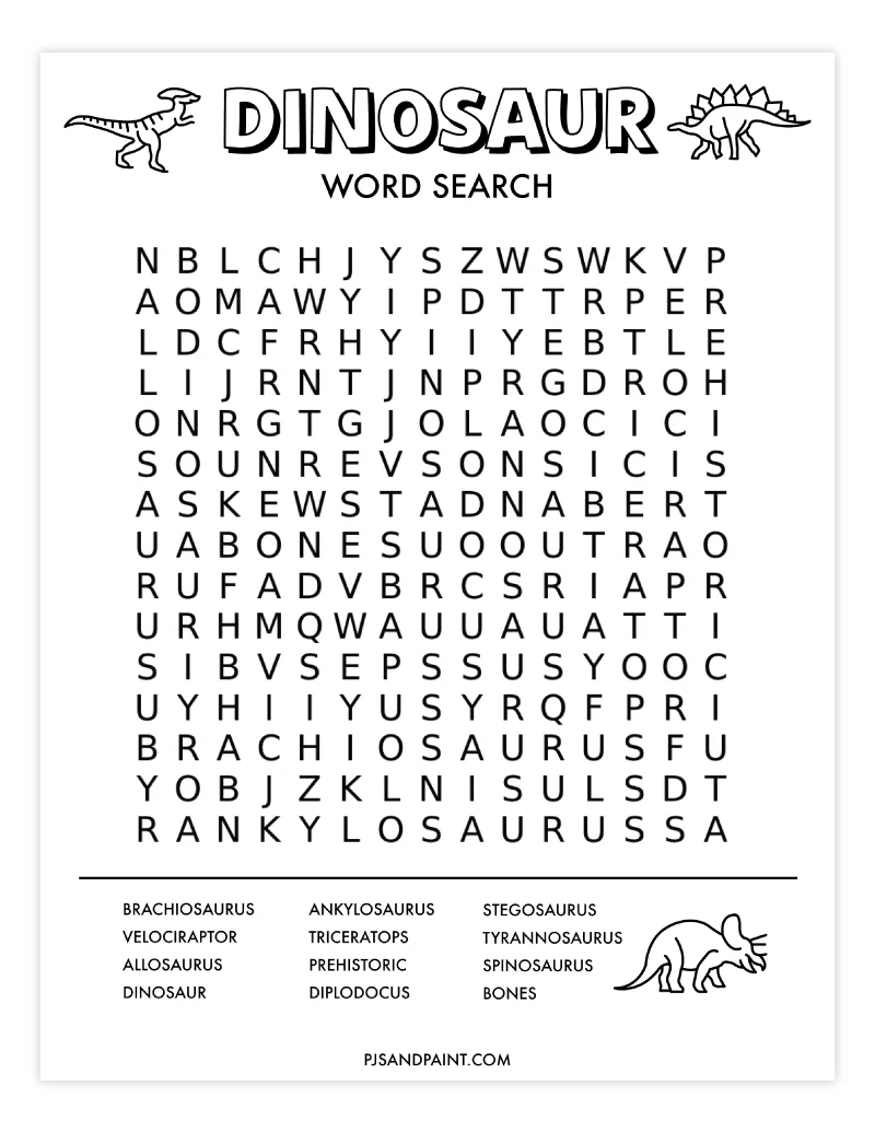 Word Searches Free Prints