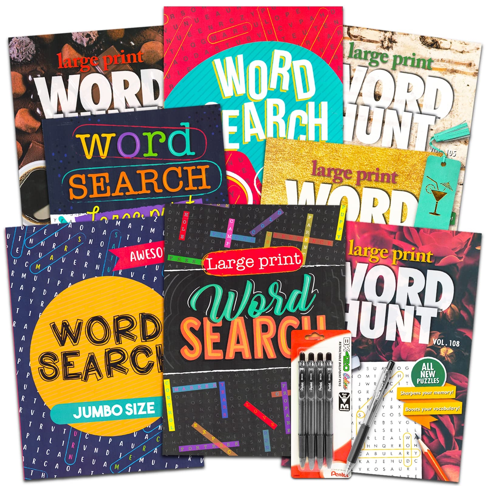 Jumbo Large Print Word Search