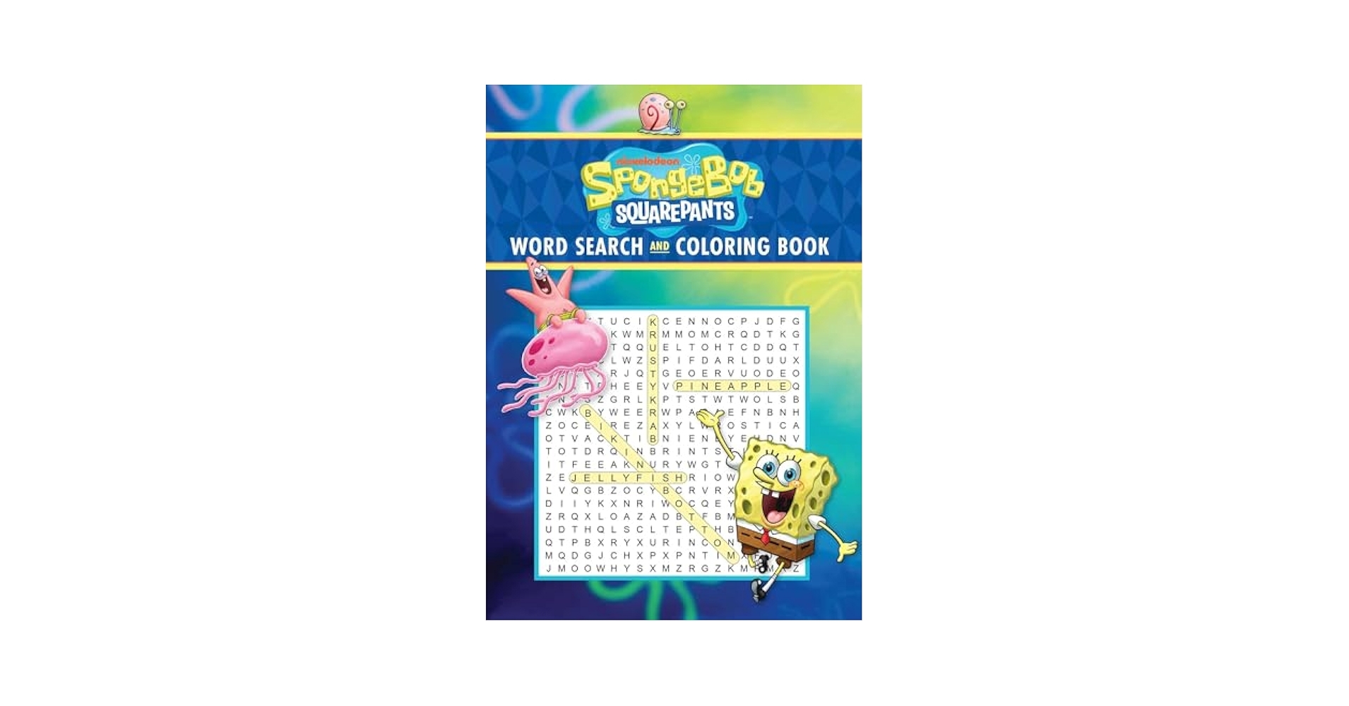 Amazon SpongeBob SquarePants Word Search And Coloring Book Coloring Book Word Search 9781667210933 Editors Of Thunder Bay Press Books