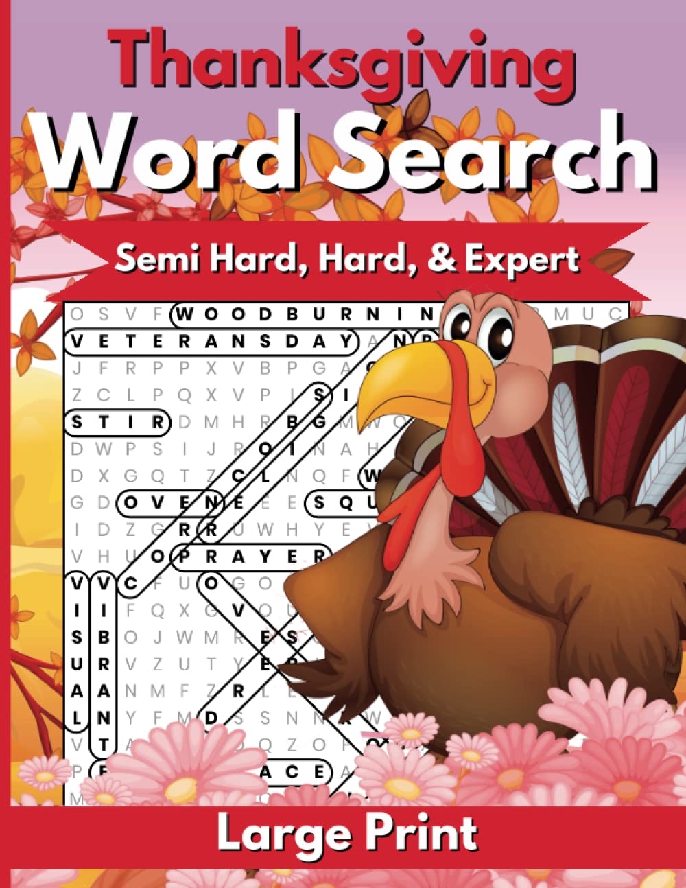 Hard Thanksgiving Word Search Hard Thanksgiving Word Search