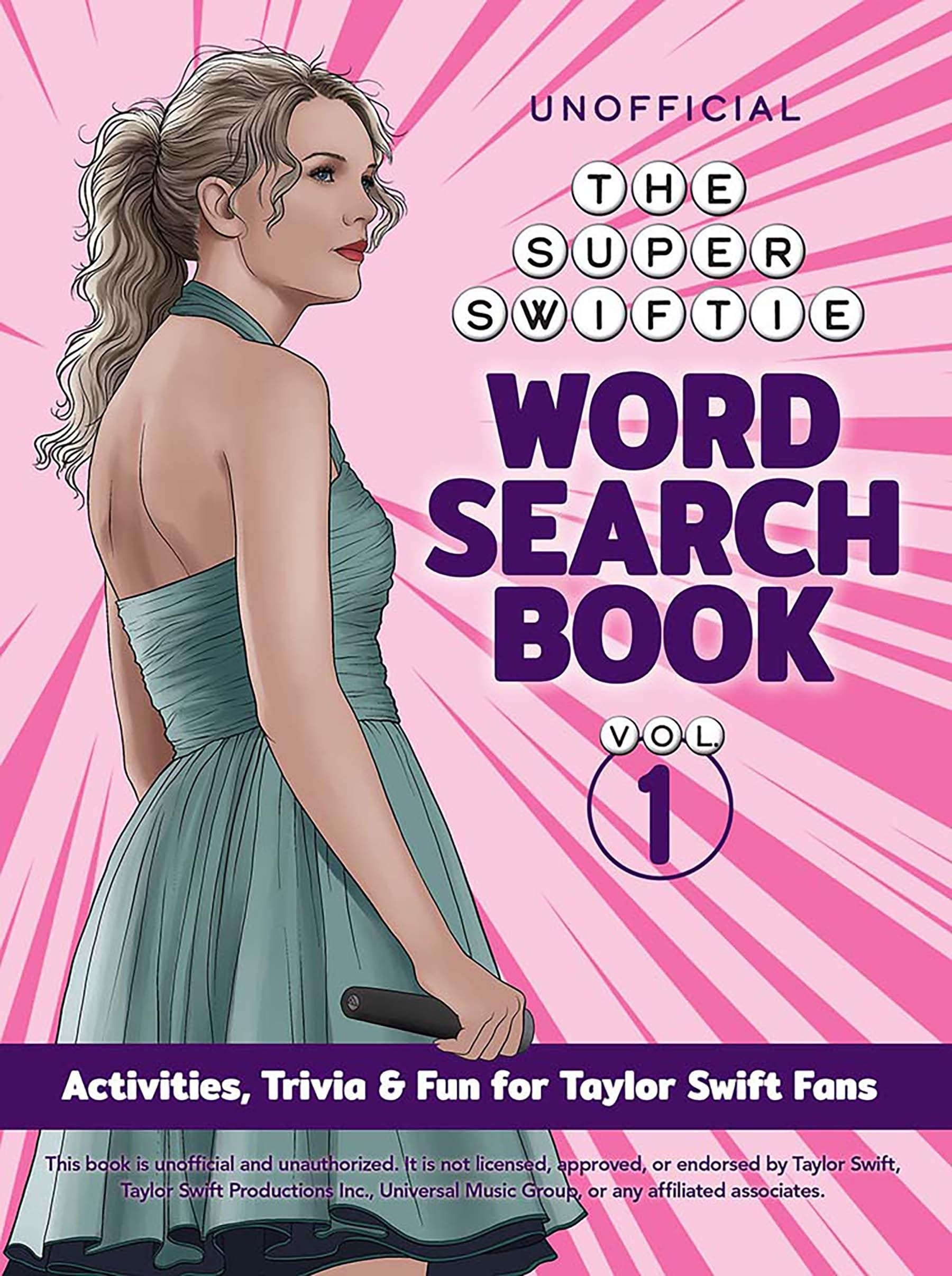 Taylor Swift Word Search Hard