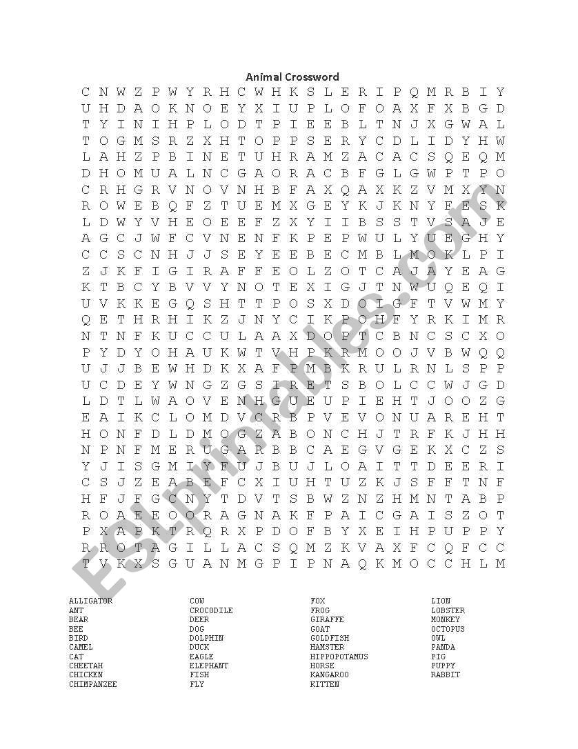 100 Word Word Search Printable