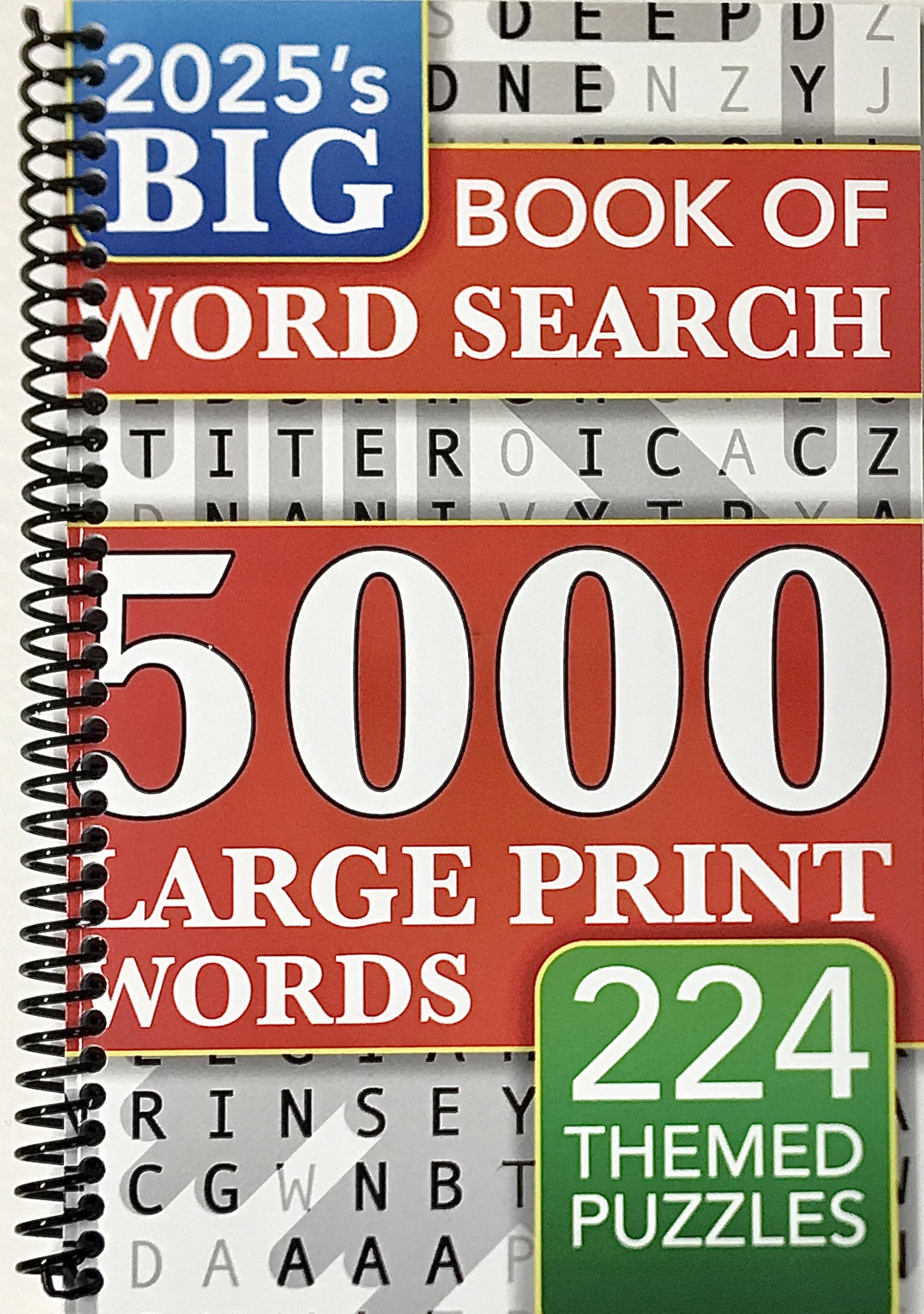 Big Book Of Large Print Word Search Puzzles 5000 Words 224 Themed Puzzles For Adults Seniors And Teens Words Of Wonder Martin Littlewolf Amazon Books