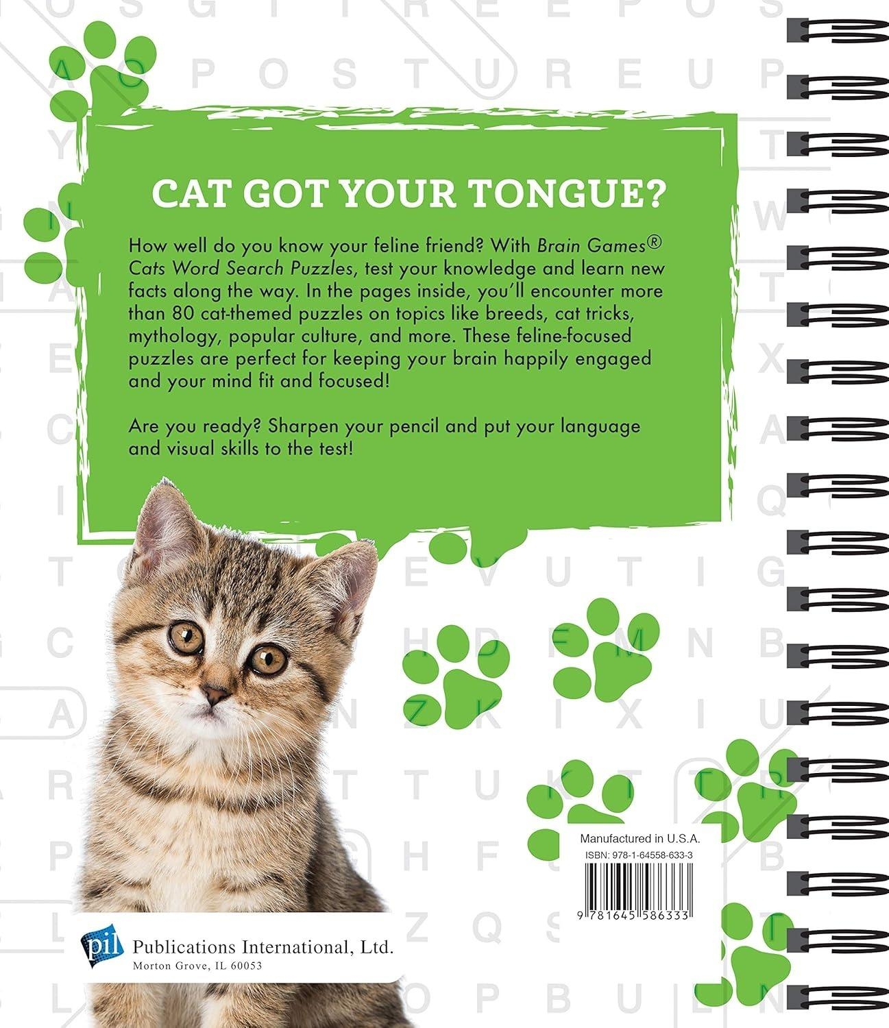 Cat Themed Word Search