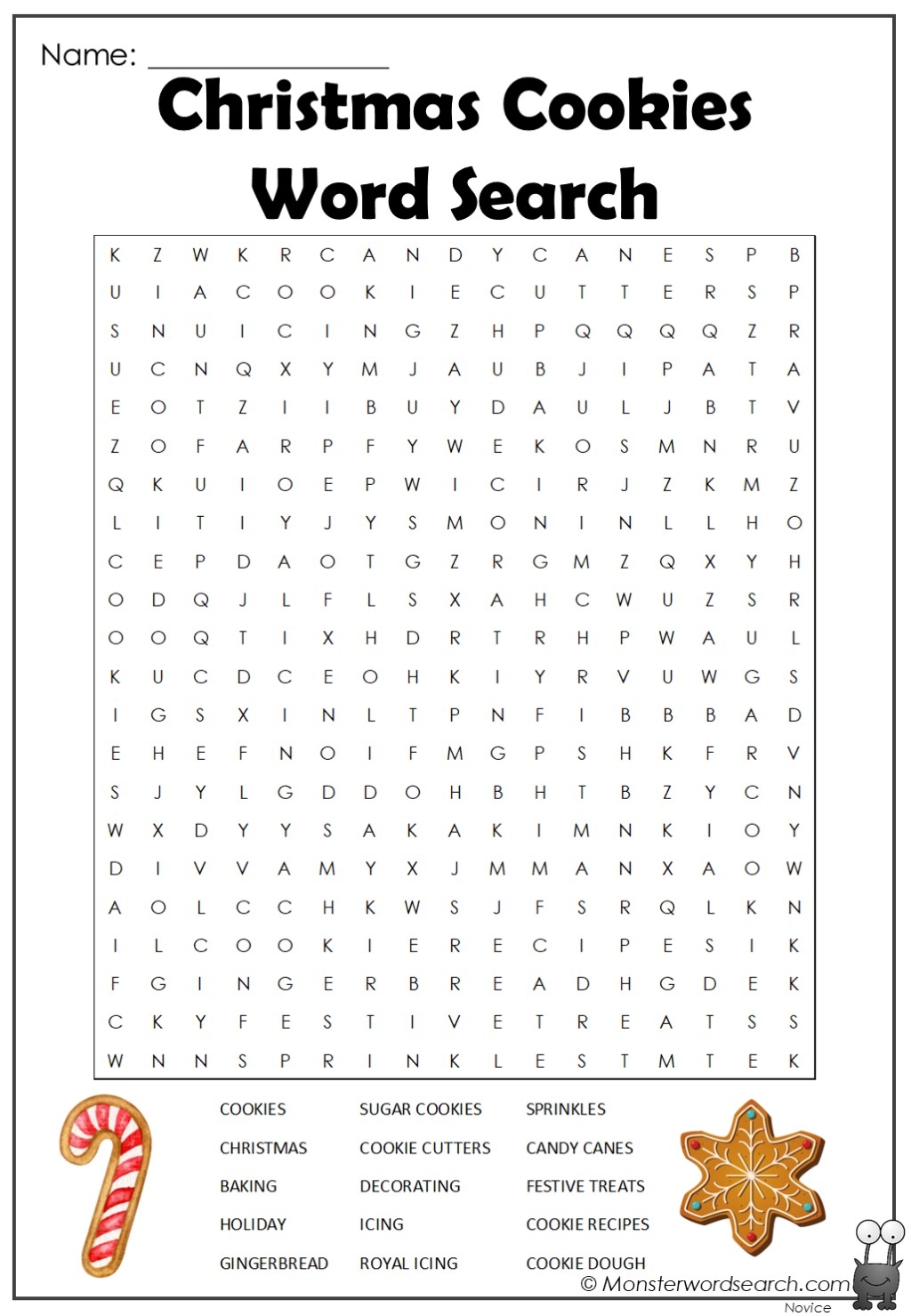 Printable Christmas Word Search