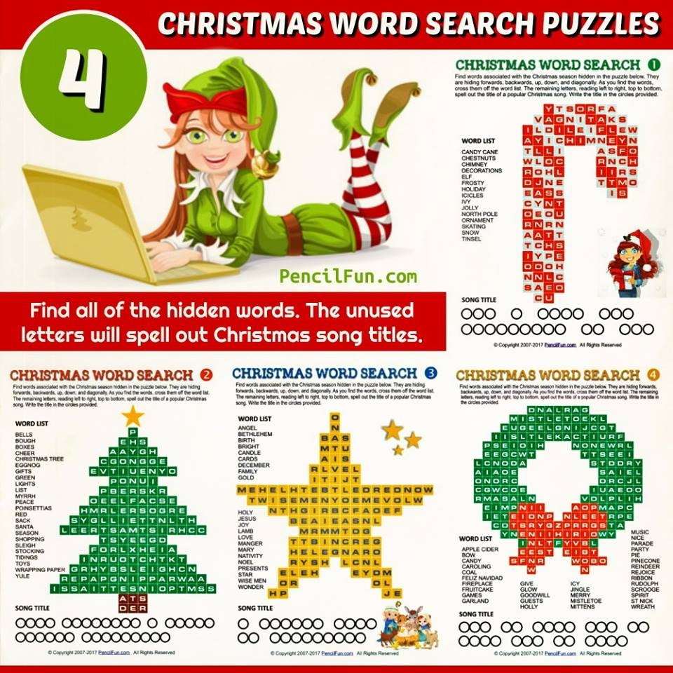 Star Word Search Printable