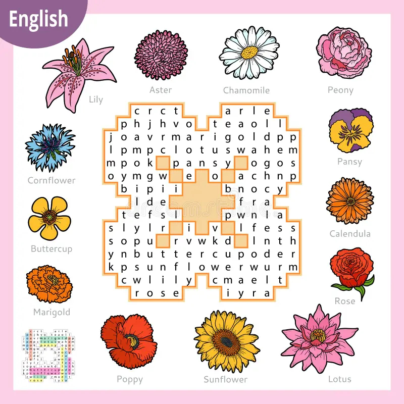 Crossword Puzzle Game Flowers Stock Illustrations 79 Crossword Puzzle Game Flowers Stock Illustrations Vectors Clipart Dreamstime