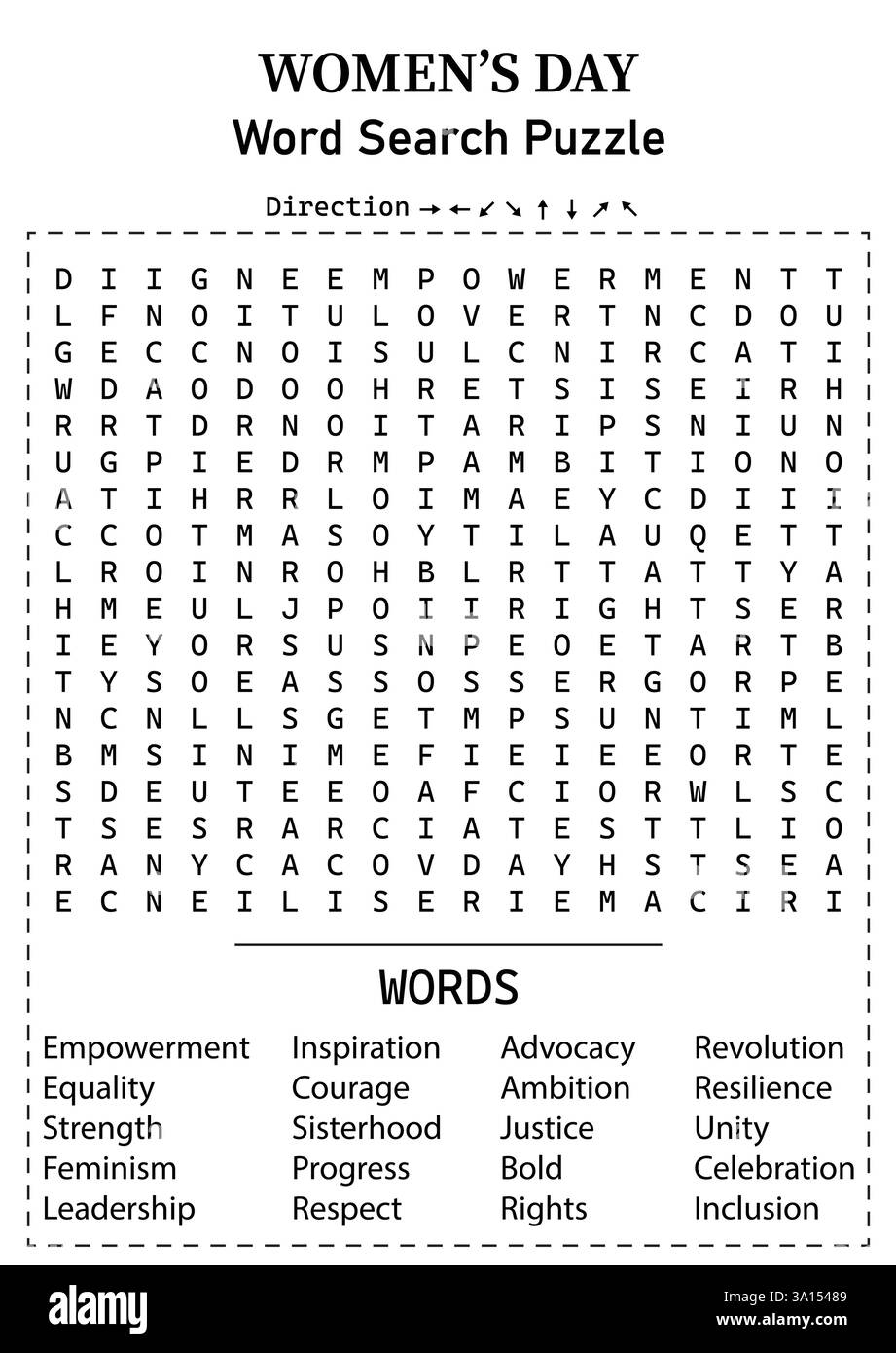 Word Search Printable Adults Hard