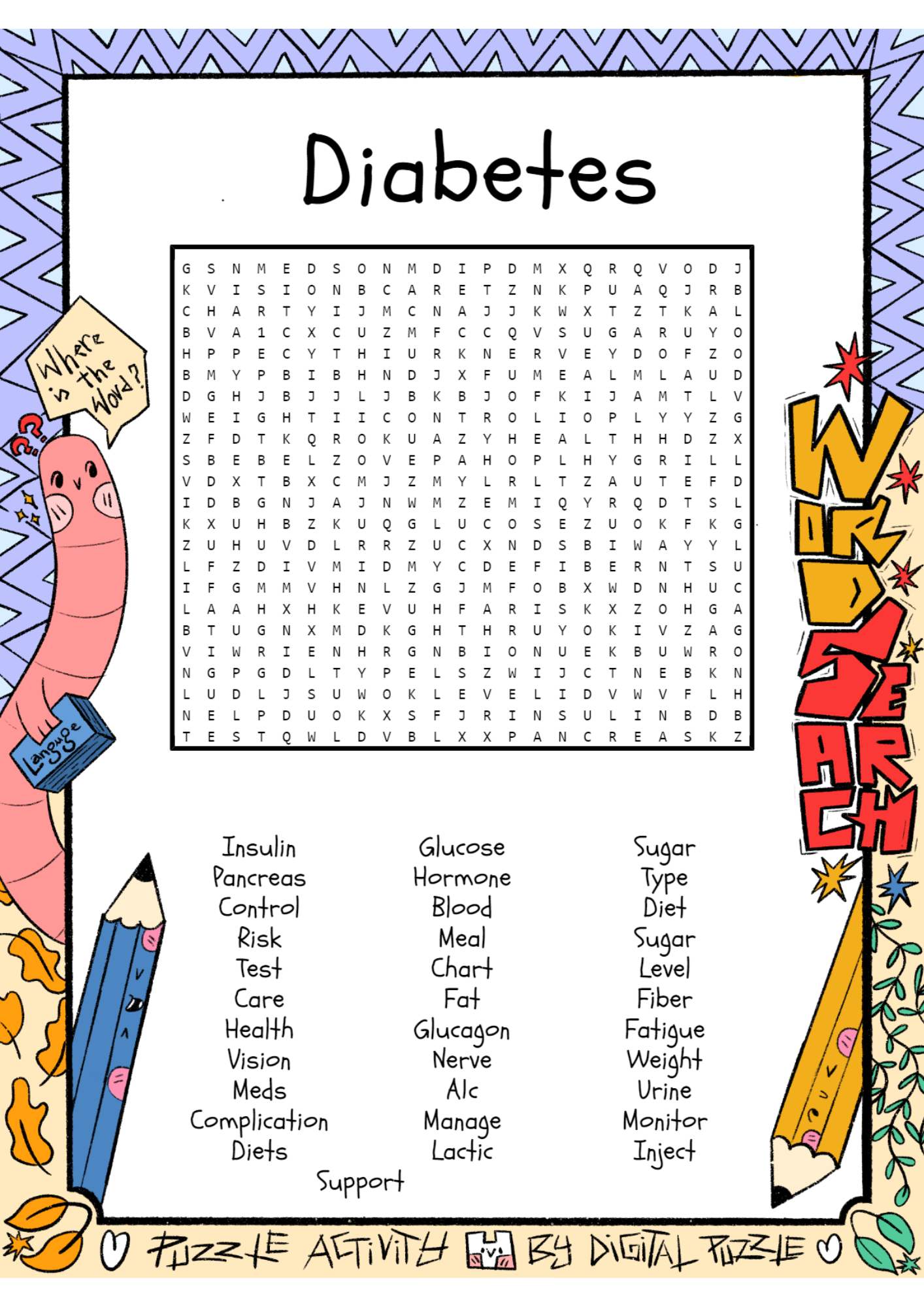Pokemon Word Search For Kids Printable