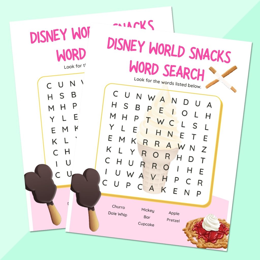 Free Disney Word Search