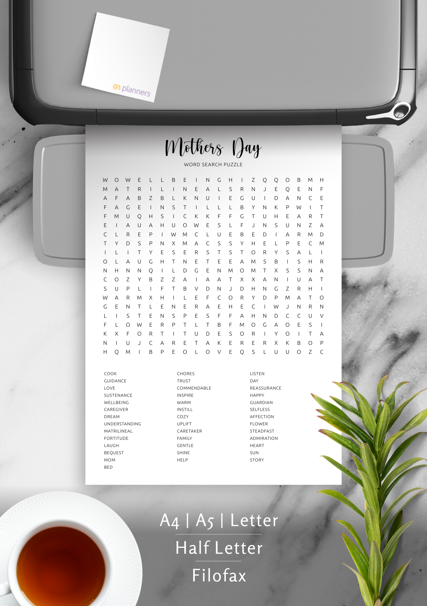 Download Mother s Day Word Search Printable In PDF Download Mother s Day Word Search Printable In PDF