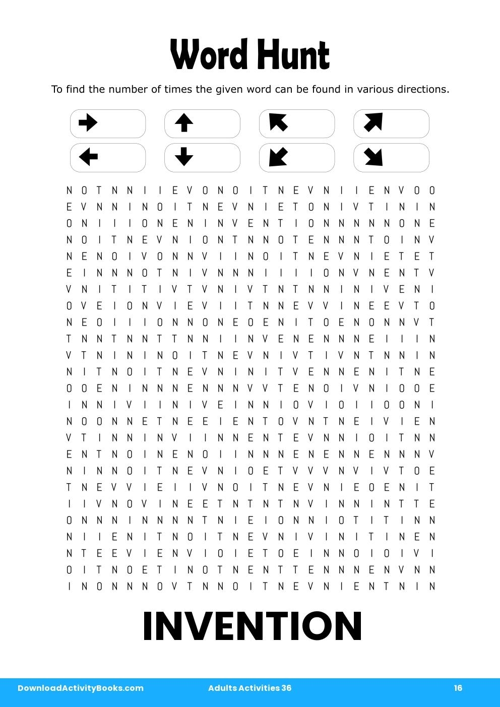 Download Word Hunt In Adults Activities 36