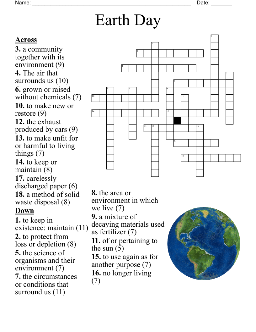 Earth Day Word Search WordMint Earth Day Word Search WordMint