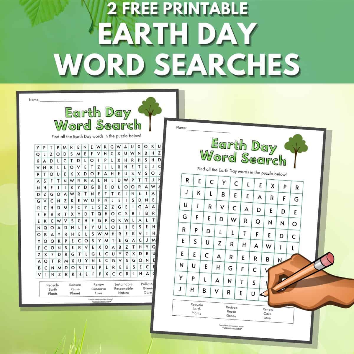 Earth Word Search Printable Earth Word Search Printable