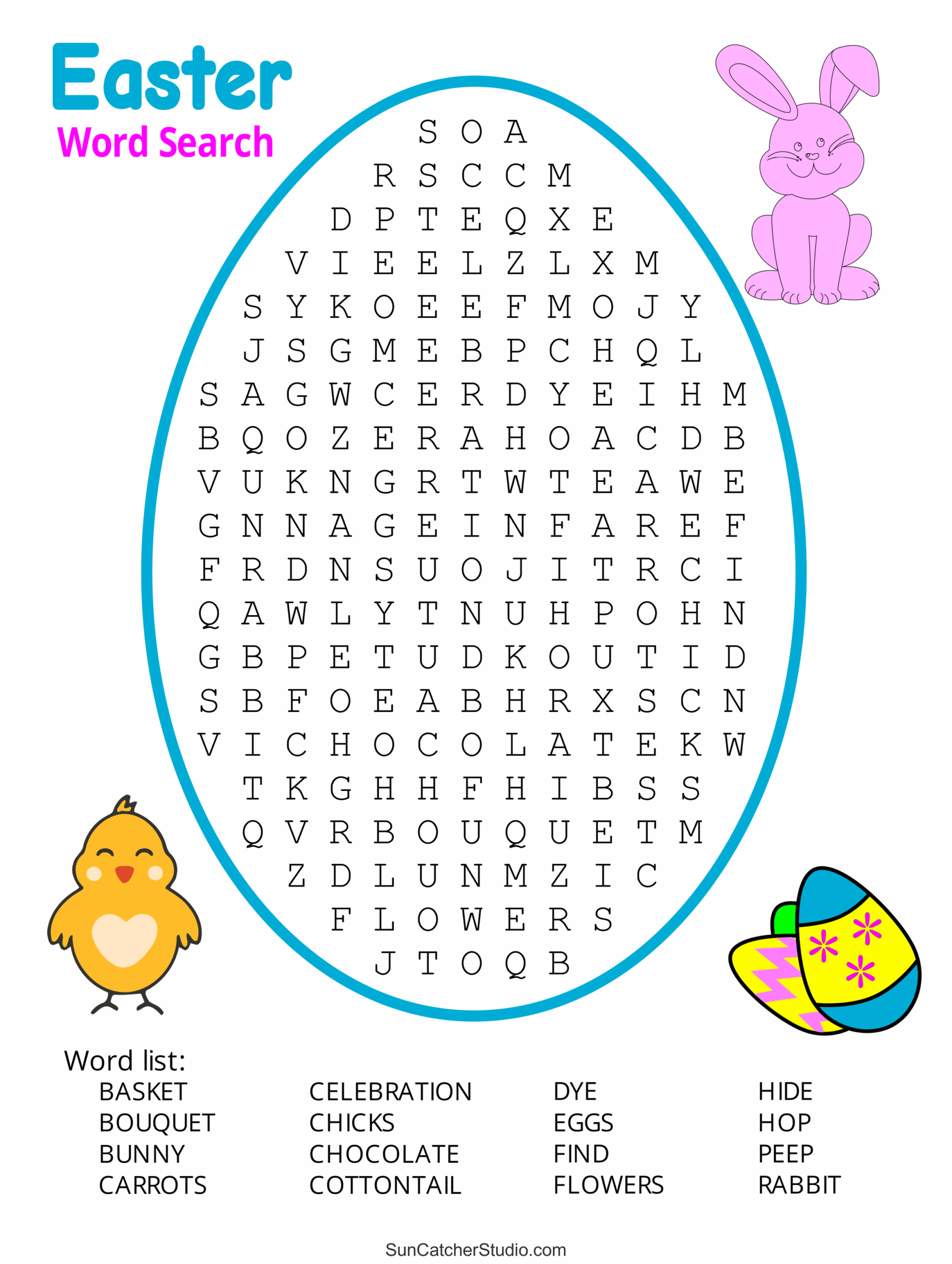 easter word search free printable pdf puzzles free printables monograms design tools patterns u0026 diy projects