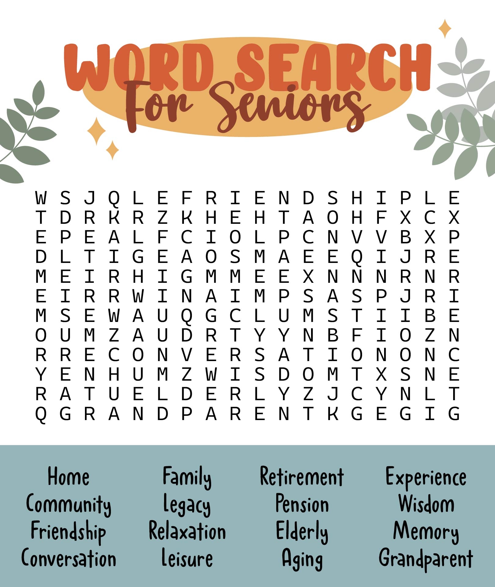 Easy Word Searches For Seniors 12 Free PDF Printables Printablee Easy Word Searches For Seniors 12 Free PDF Printables Printablee