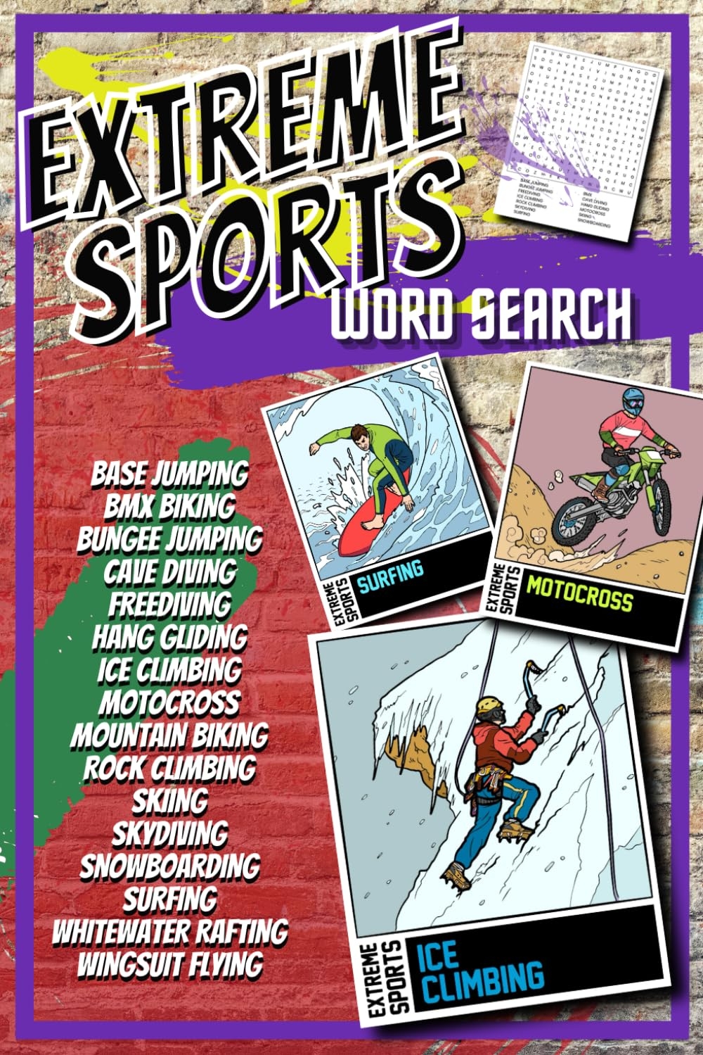 Extreme Sports Word Search Loges M S 9798862282092 Amazon Books