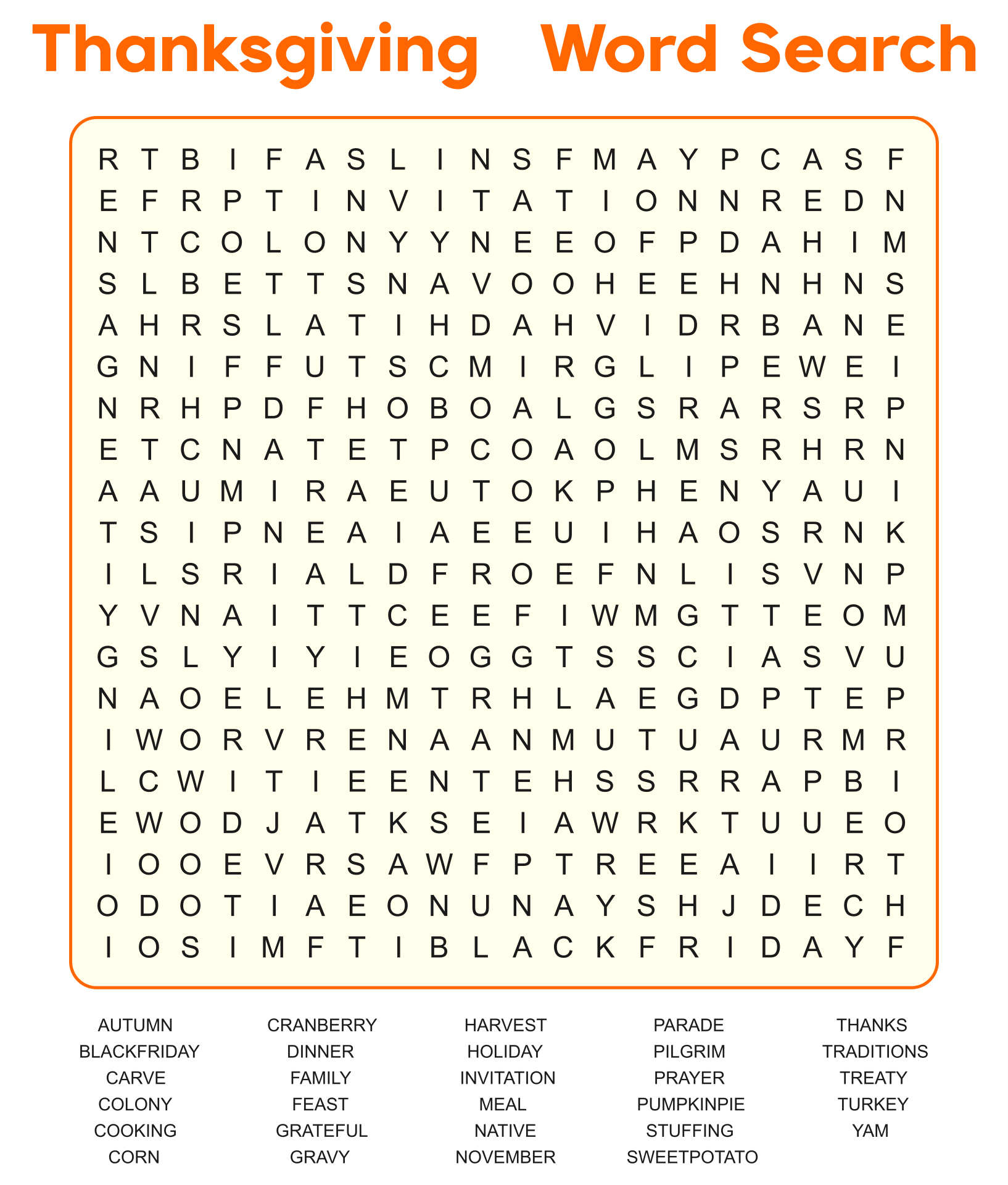 Extreme Hard Word Search Printable