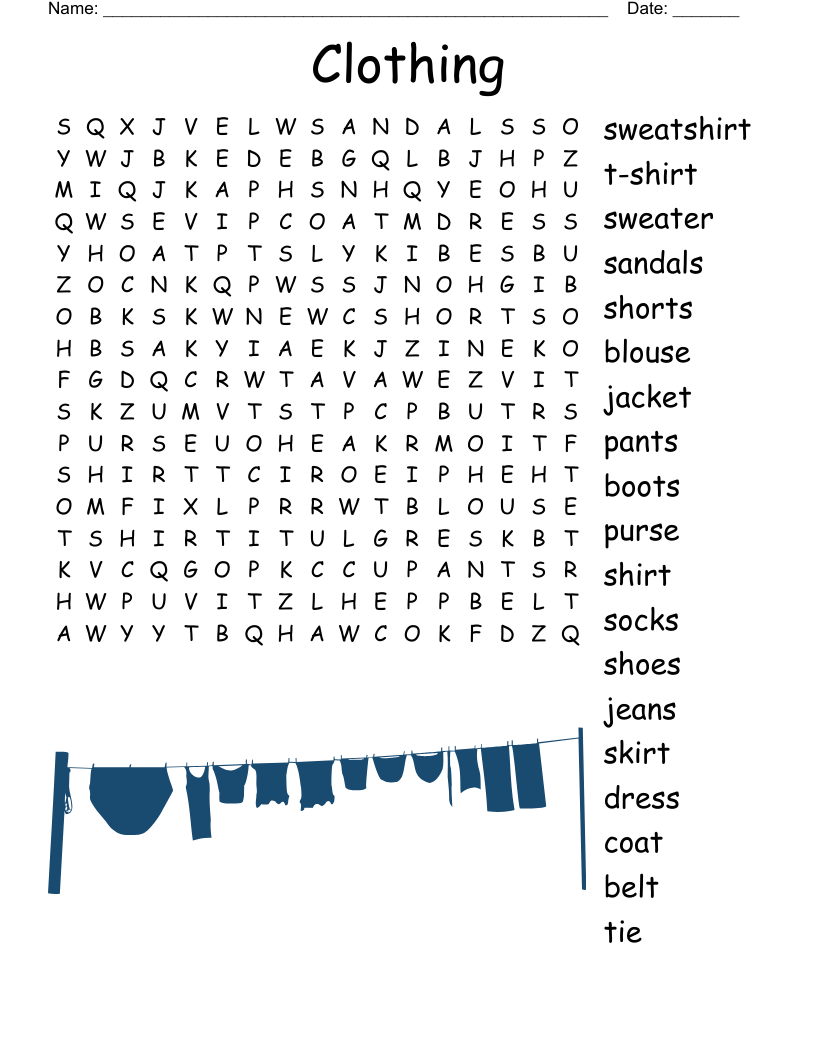 Fall Word Searches Printable