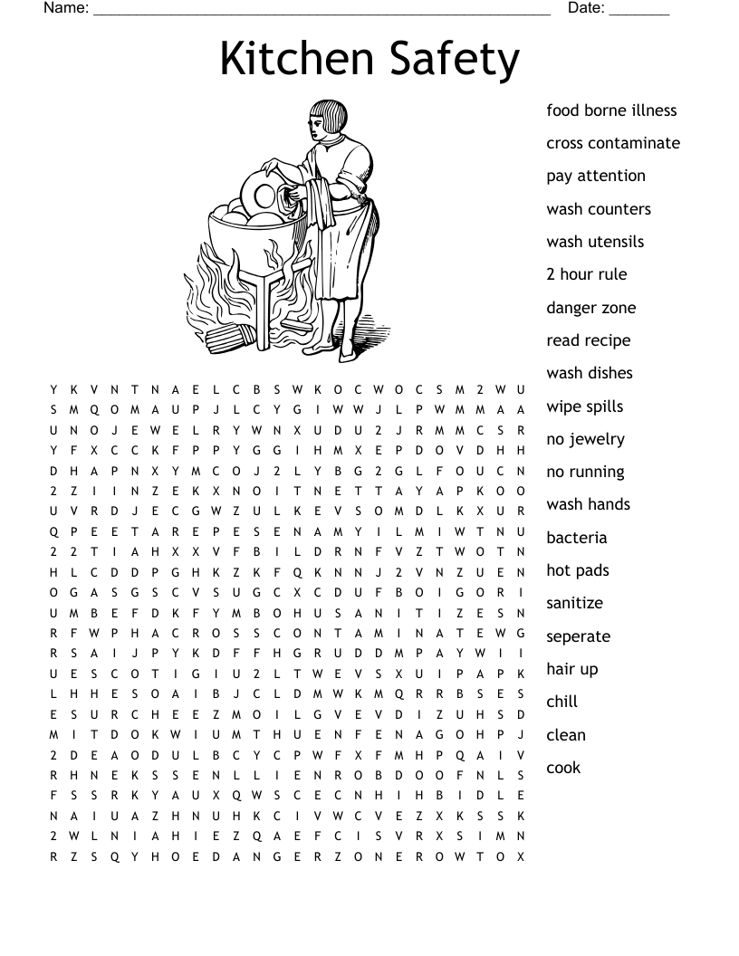 Food Hygiene Word Search WordMint Food Hygiene Word Search WordMint