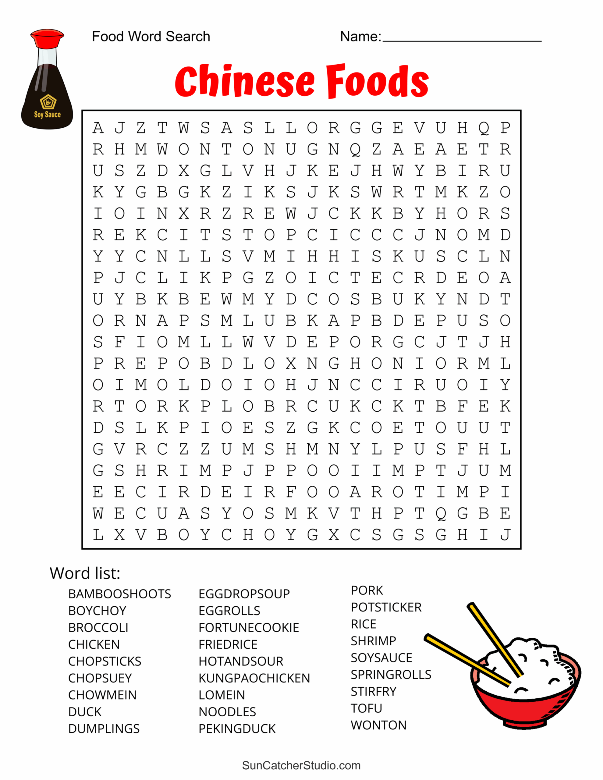 Food Word Search Free Printable Puzzles Free Printables Monograms Design Tools Patterns U0026 DIY Projects