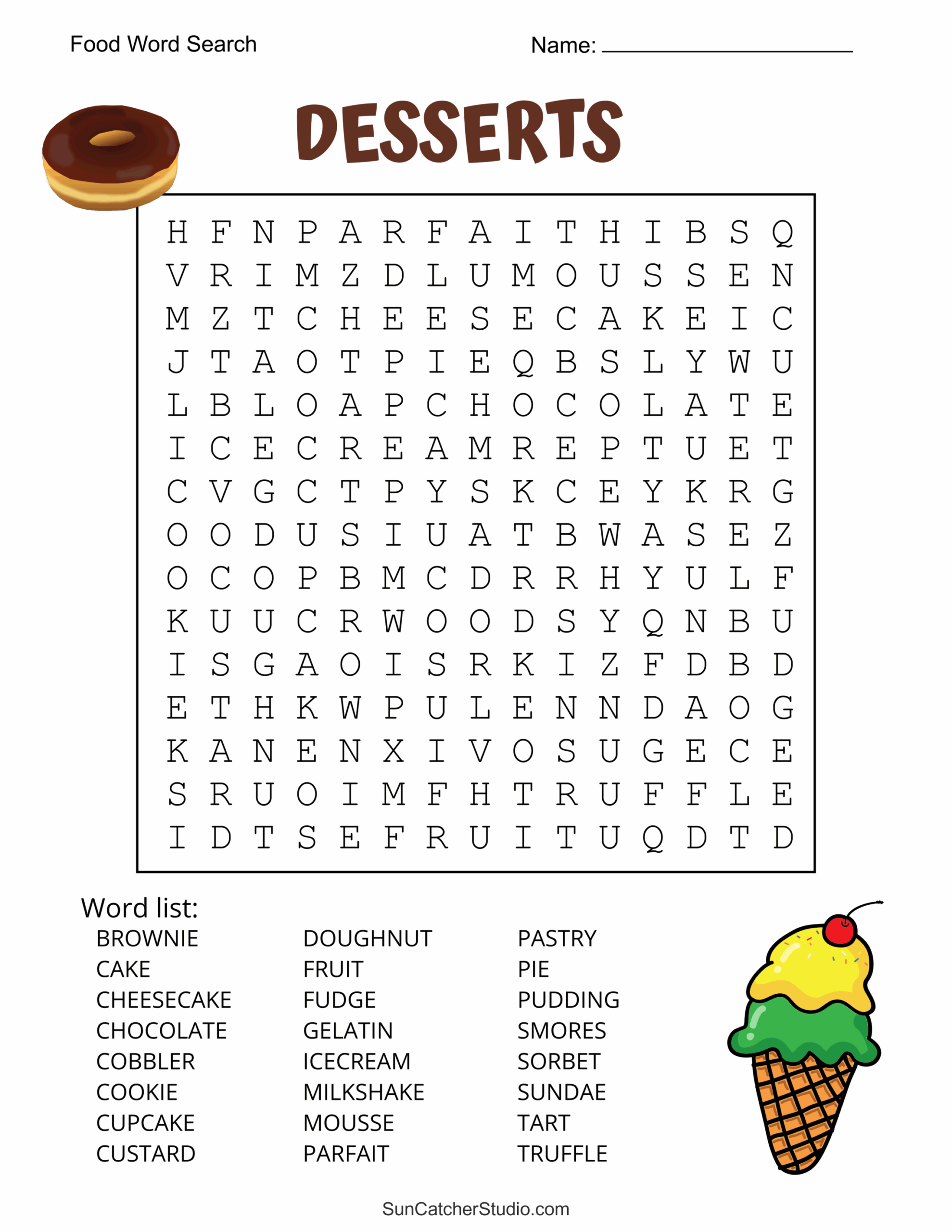 Funny Word Search Printable