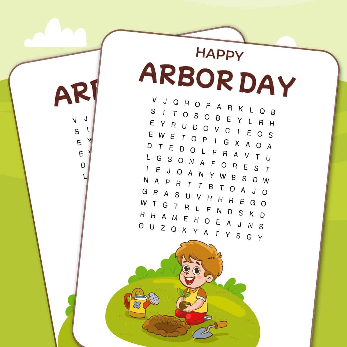Printable Easy Word Searches