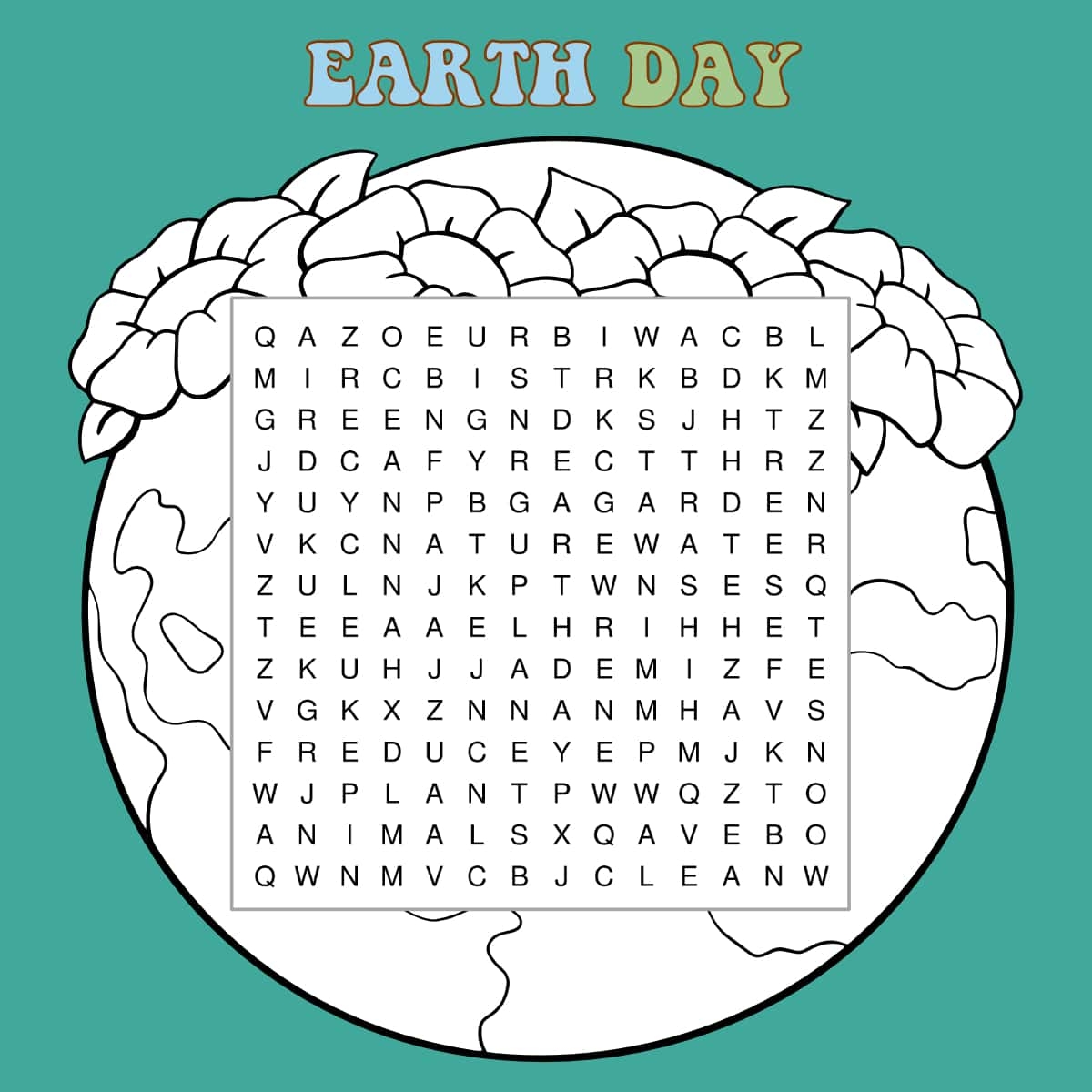 Earth Day Word Search