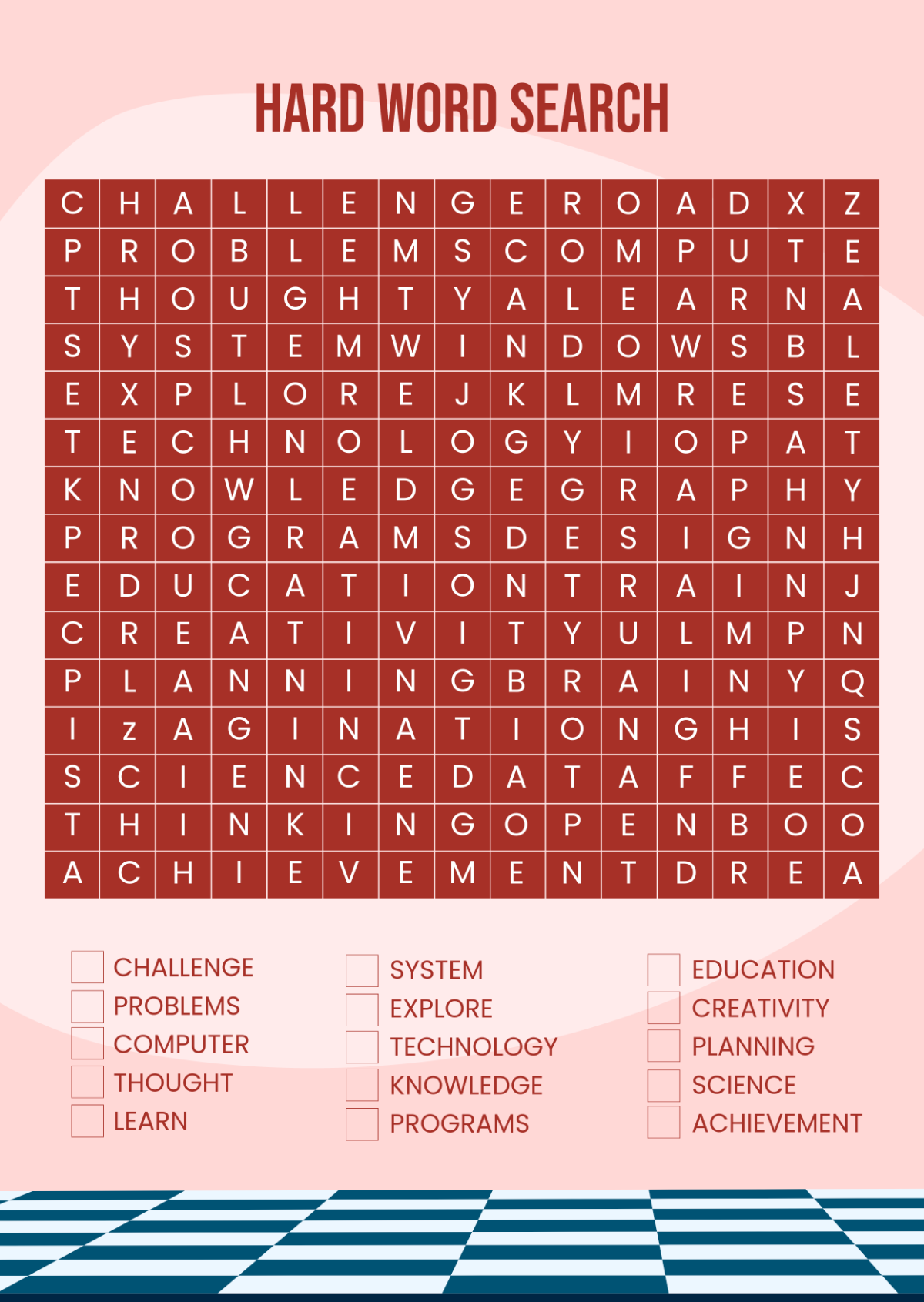 Free Editable Word Search Template To Edit Online Free Editable Word Search Template To Edit Online