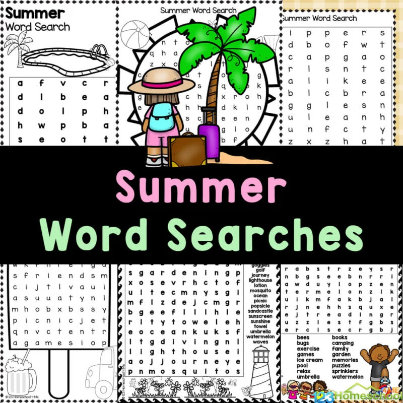 Word Search Free Printable