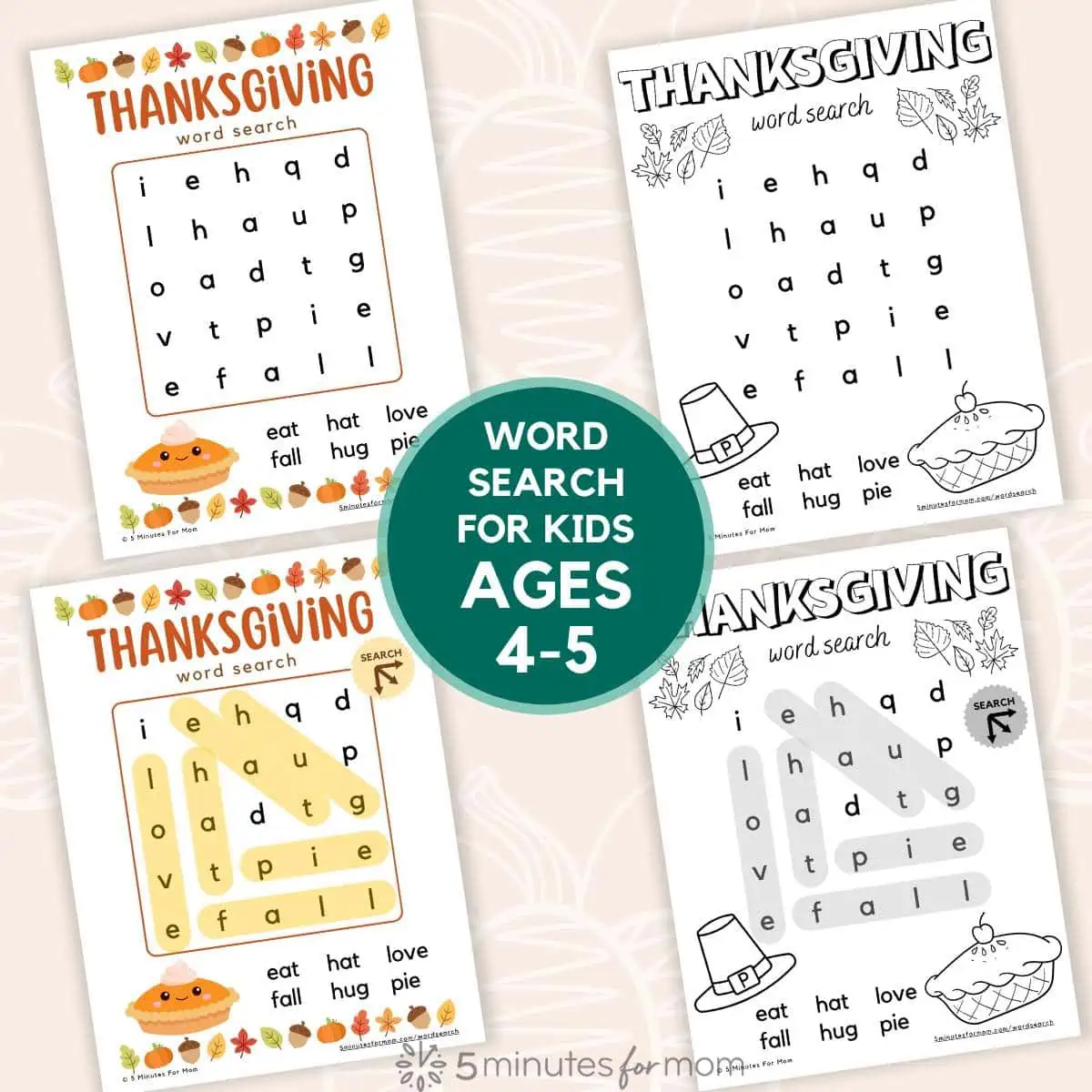 Word Search Medium Difficulty Printable