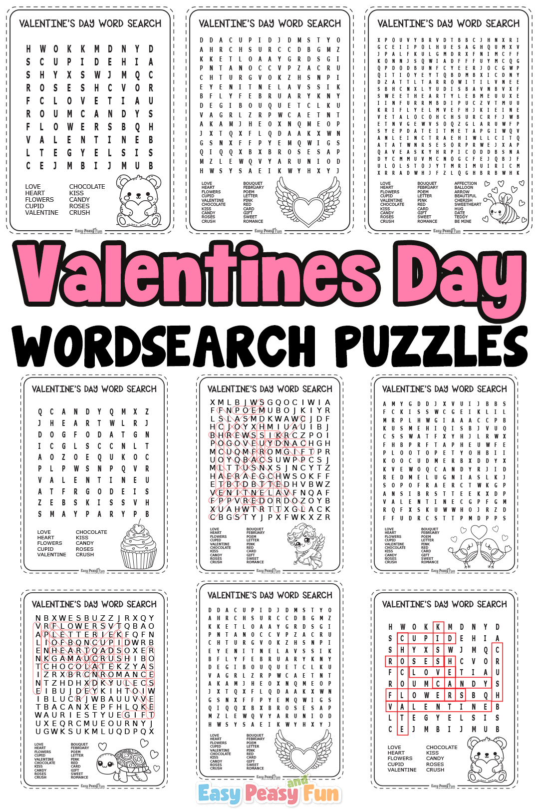 4th Grade Word Search Puzzles Free Printable
