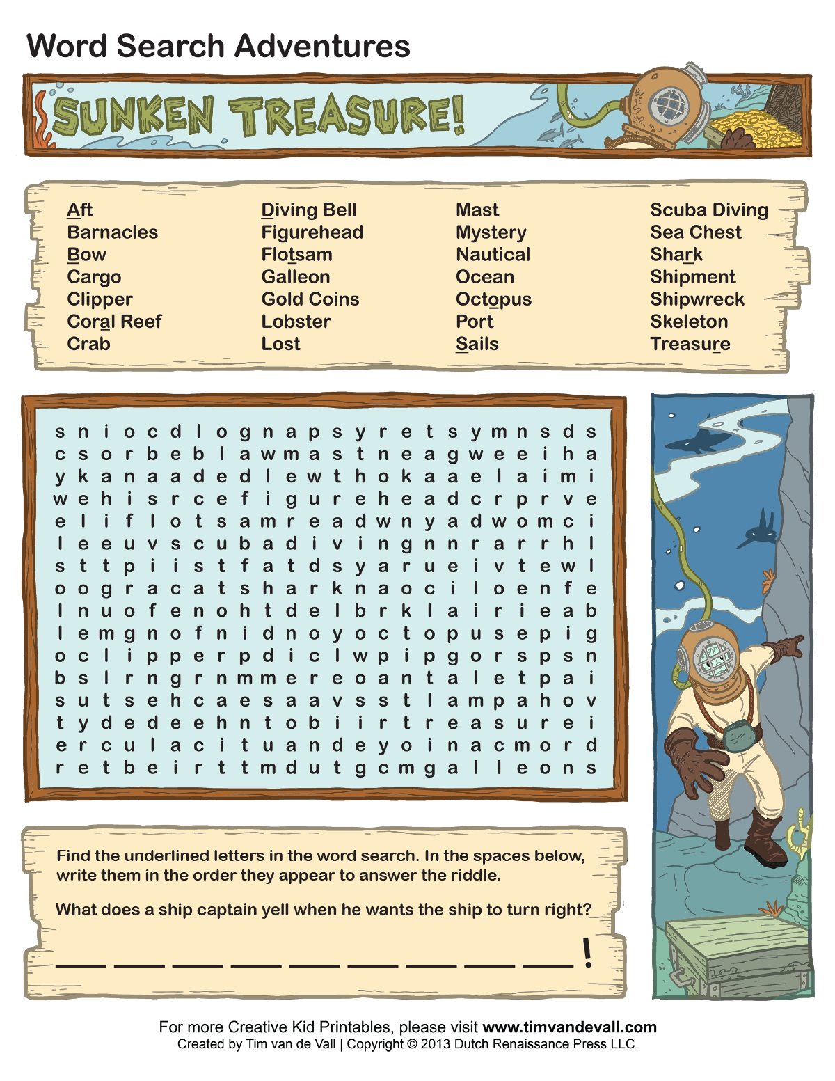 Free Printable Word Searches For Kids Free Printable Word Searches For Kids
