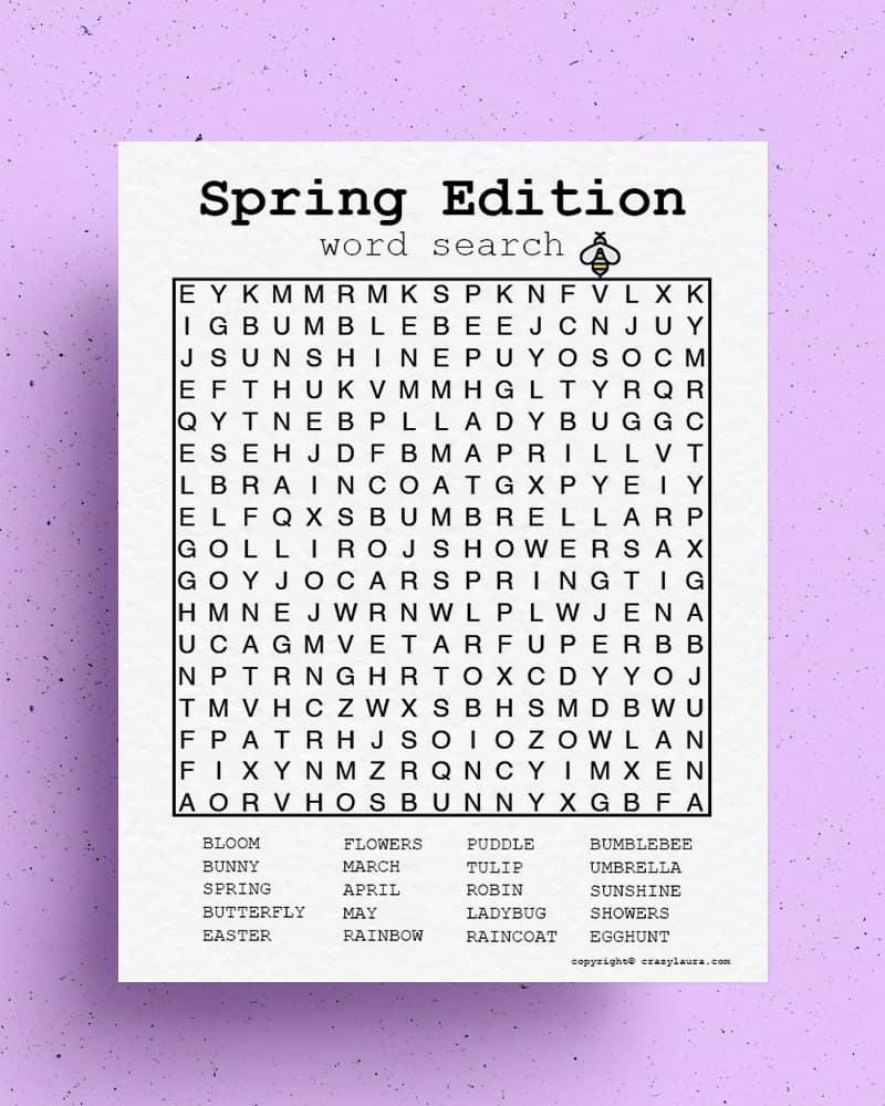 Hard Word Search Printable Pdf Free Download