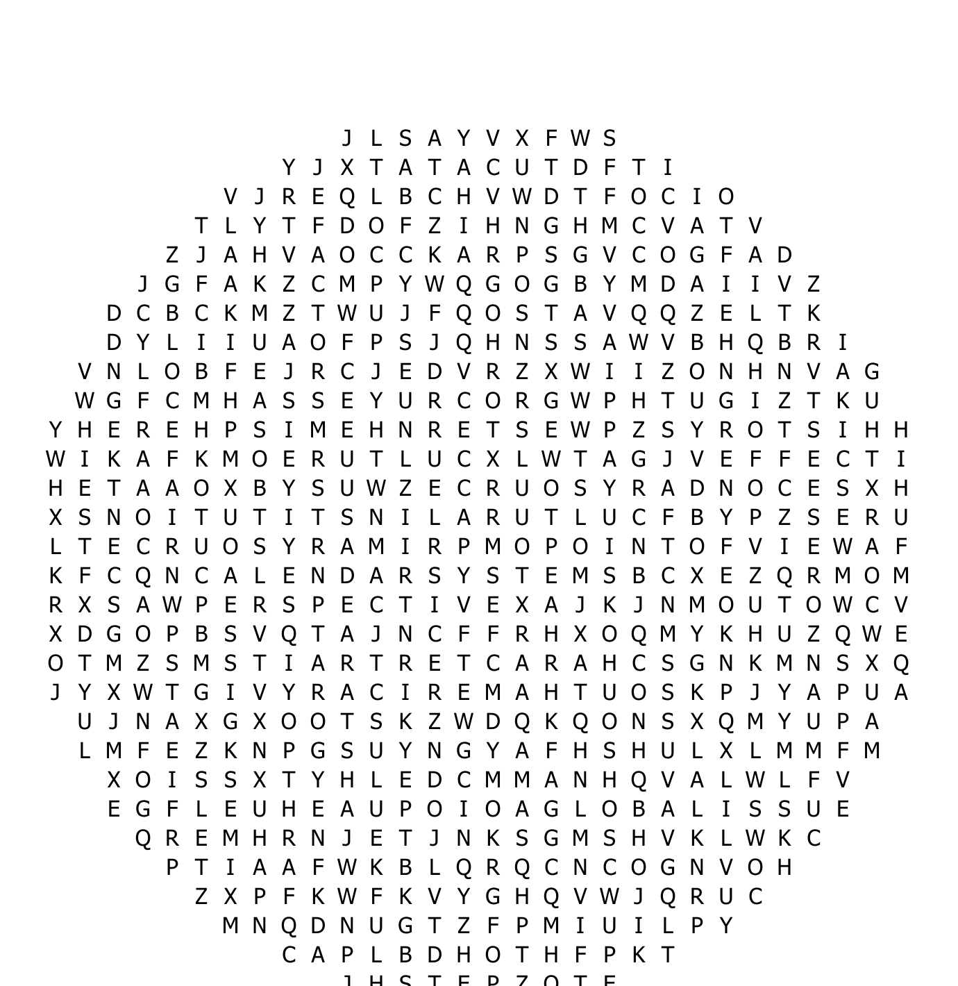 Word Search Puzzle For Grade 6