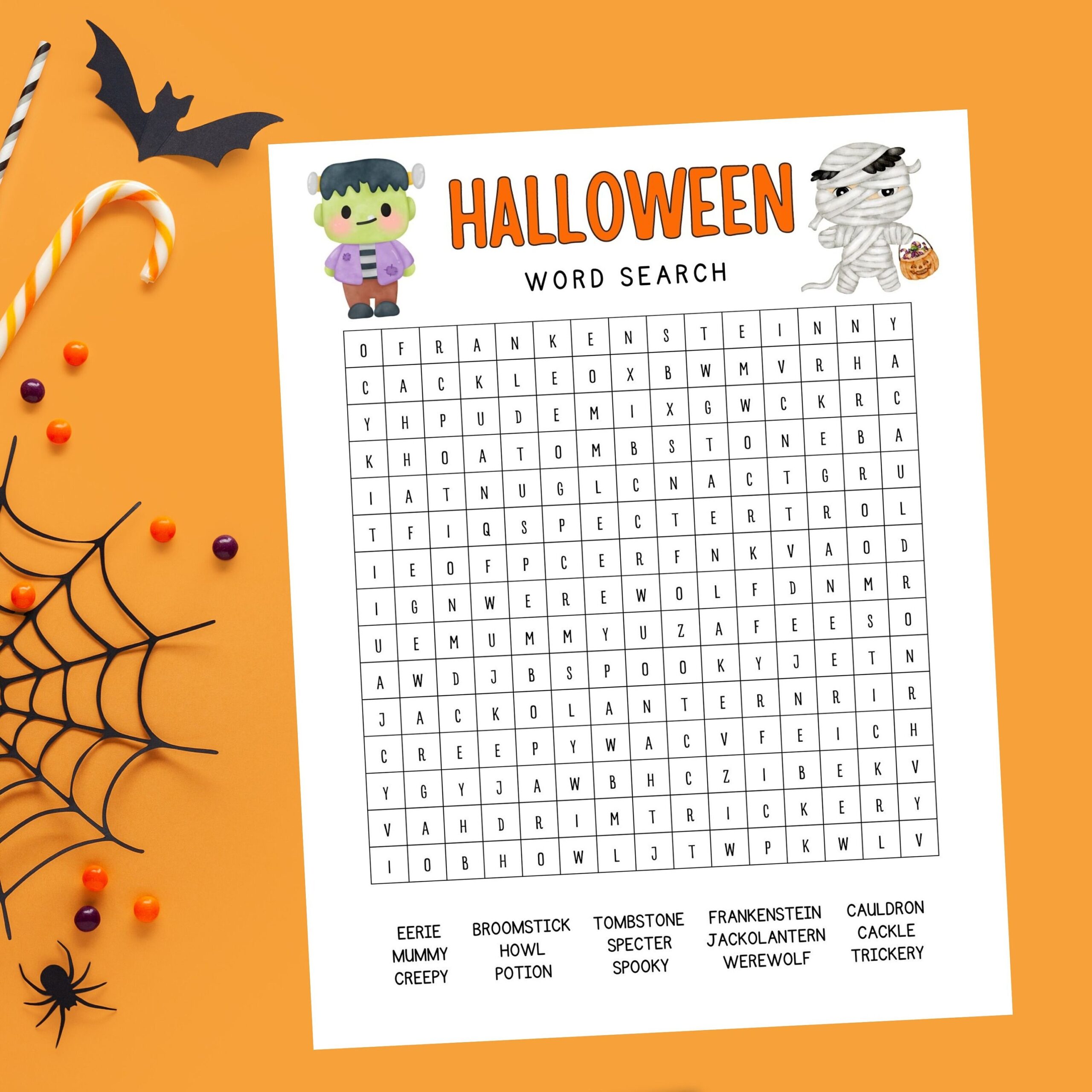 Halloween Word Search Printable Kids Halloween Word Search Printable Kids