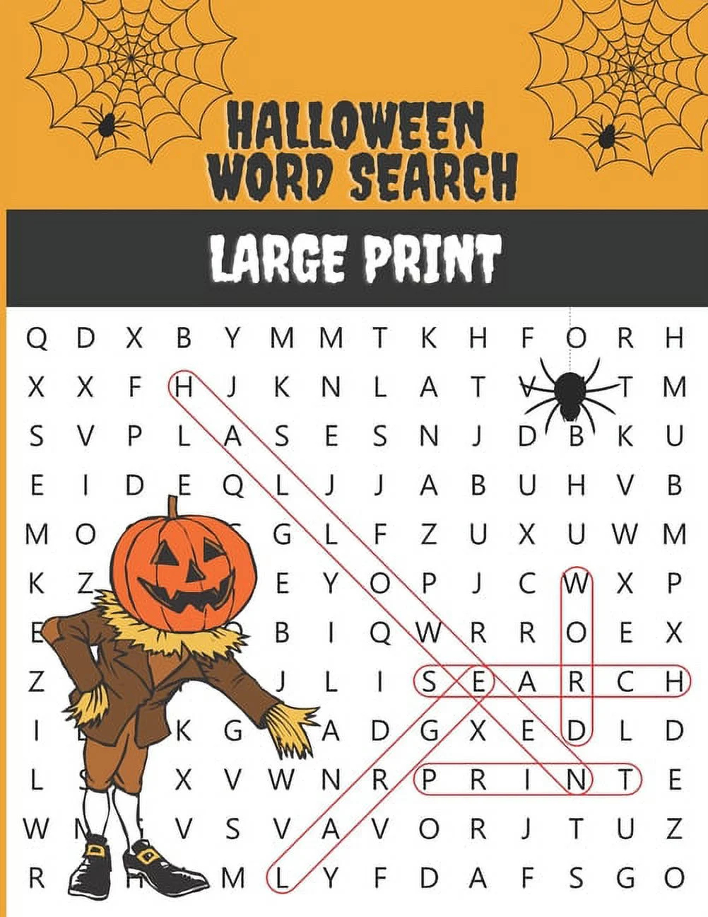 Big Letter Word Search Printable