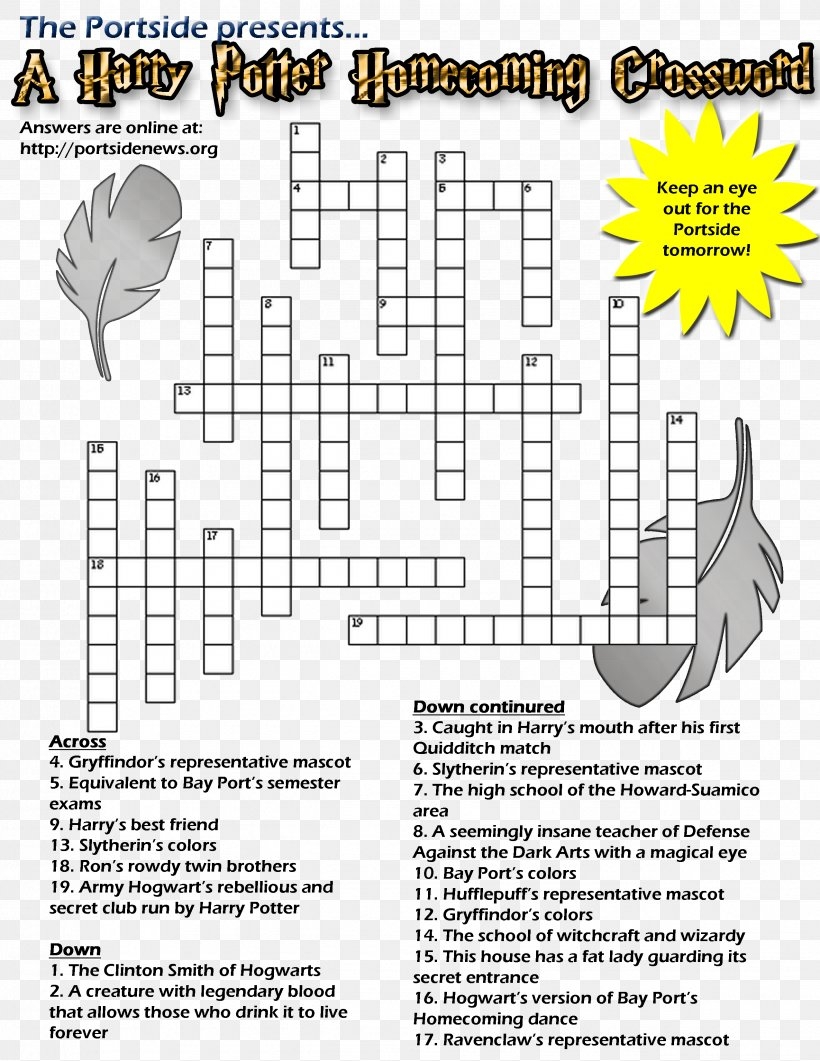 Free Printable Harry Potter Word Search