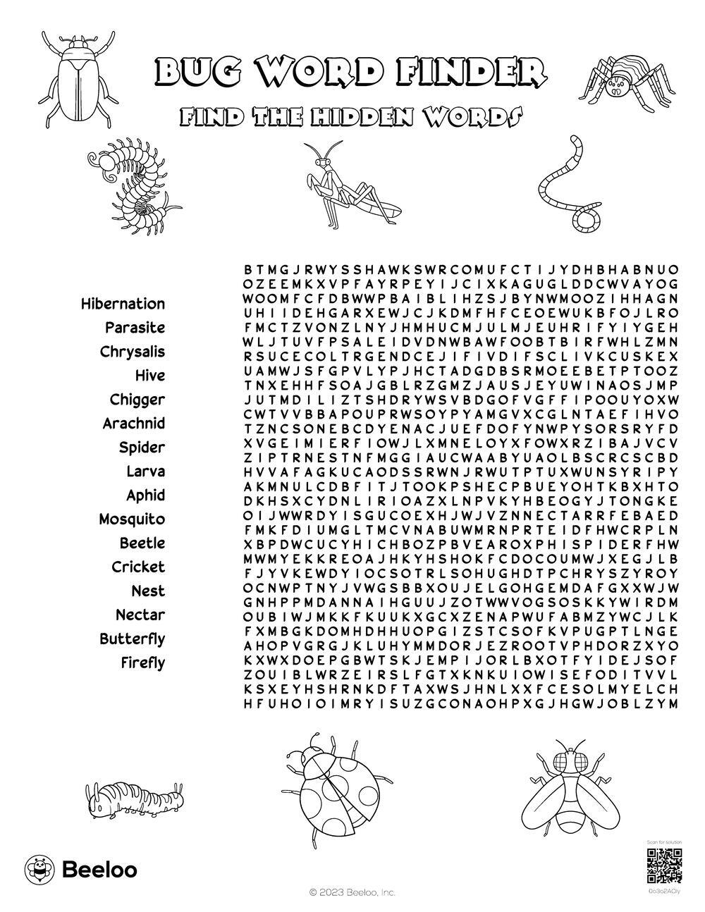 Fifth Grade Word Searches