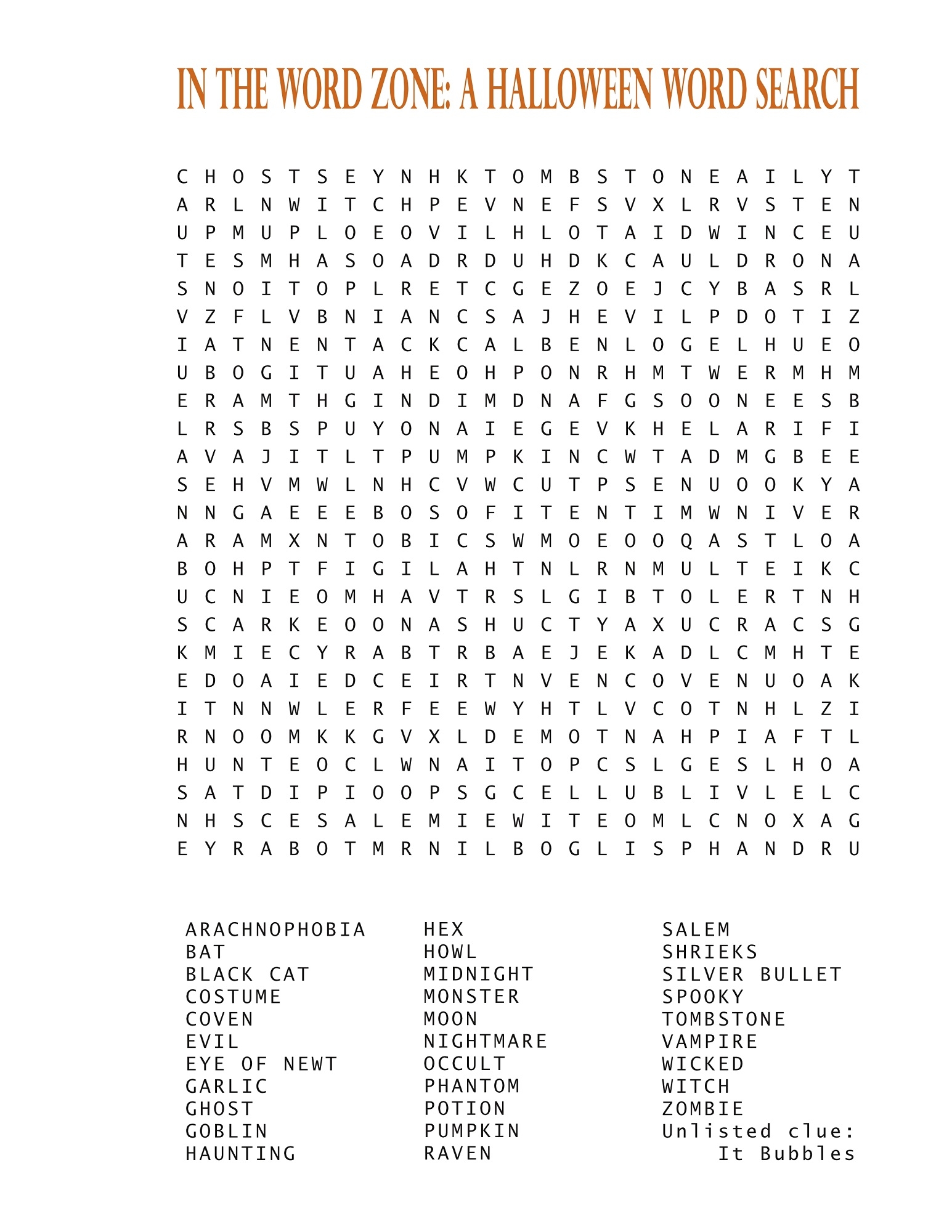 Jumbo Word Search To Print Activity Shelter