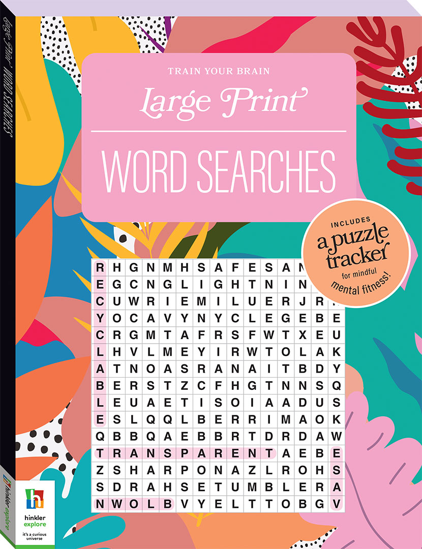 Big Printable Word Searches For Adults
