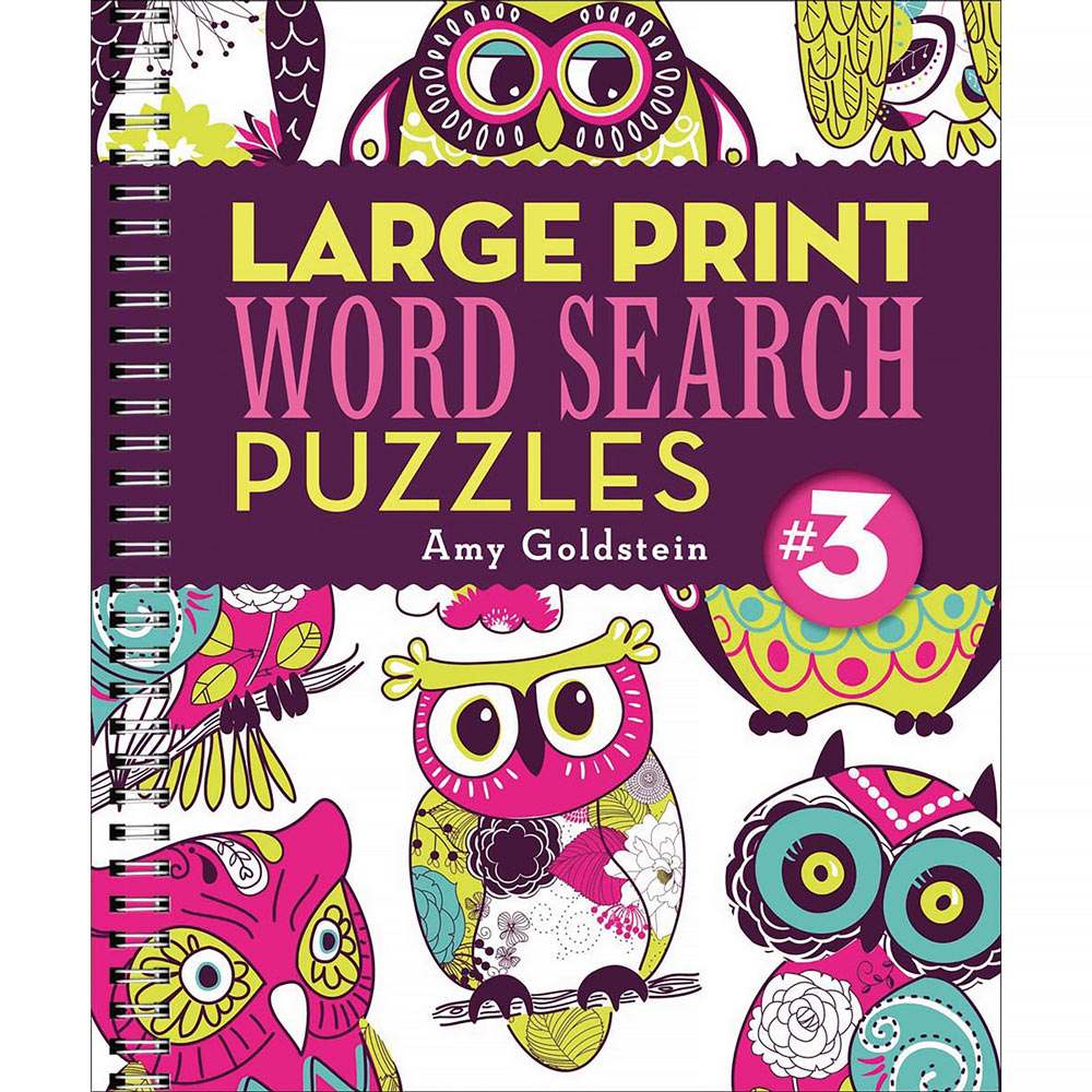 Large Print Word Search Puzzles 3 Spilsbury