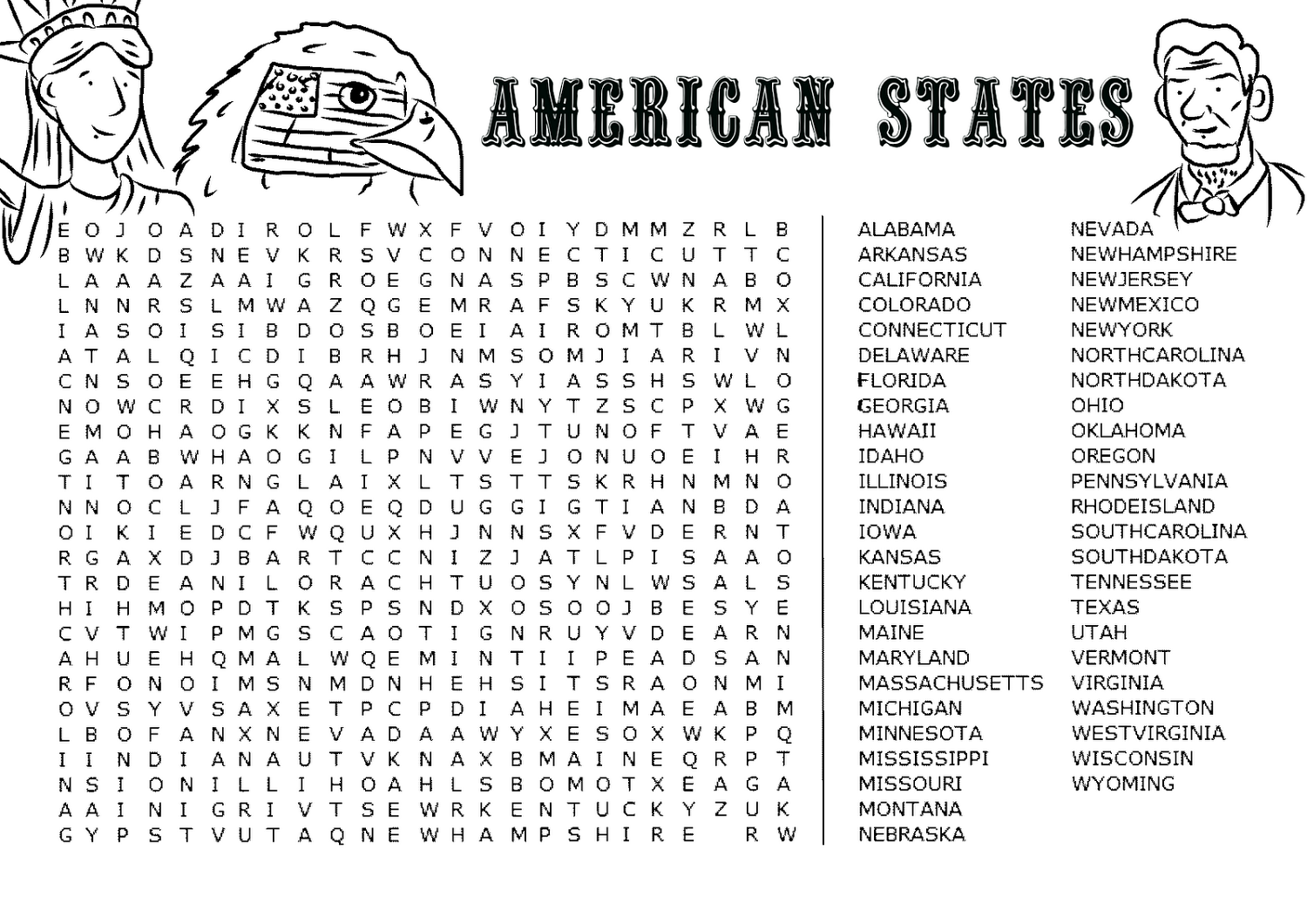 large word search
