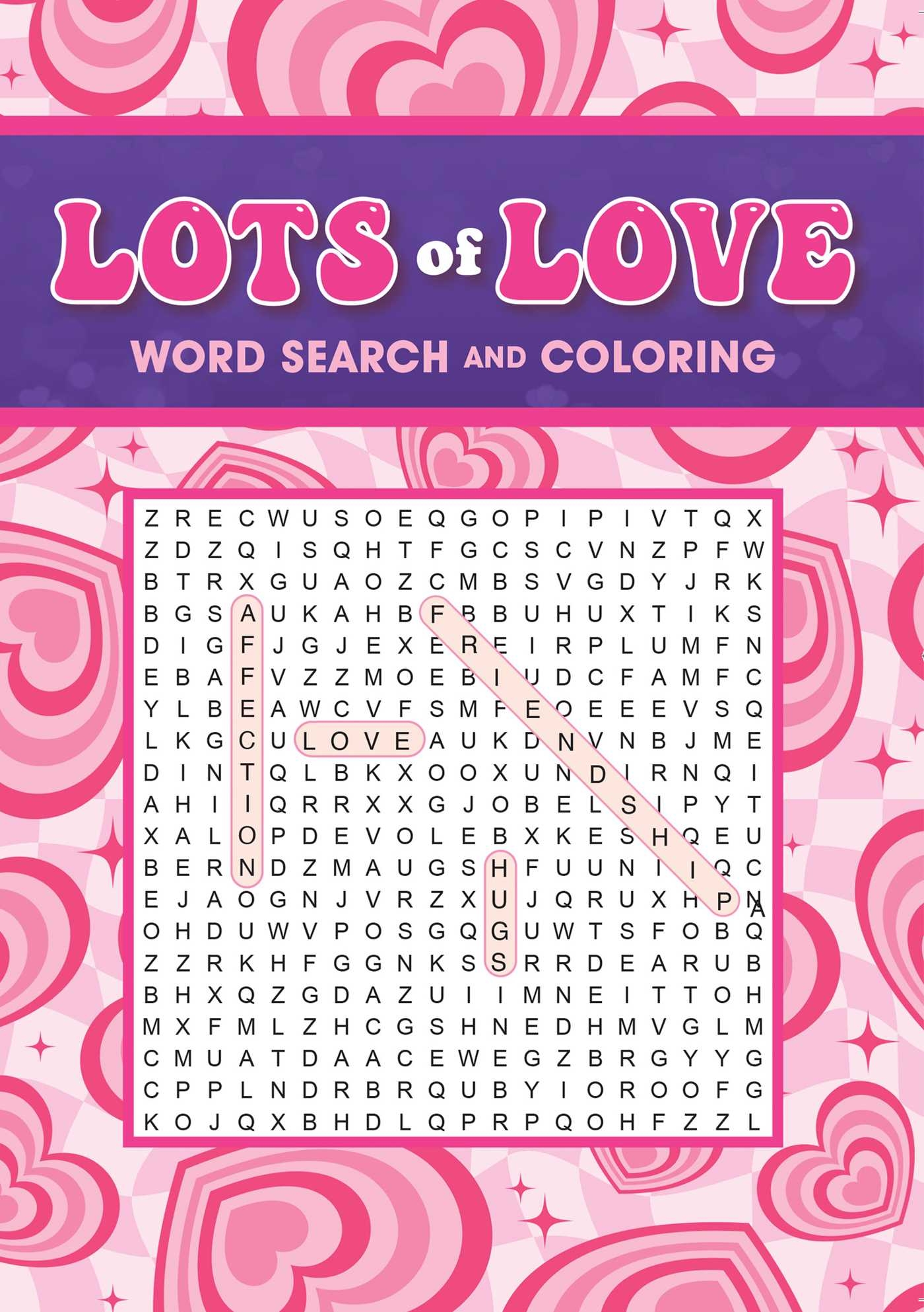Word Search Coloring Page