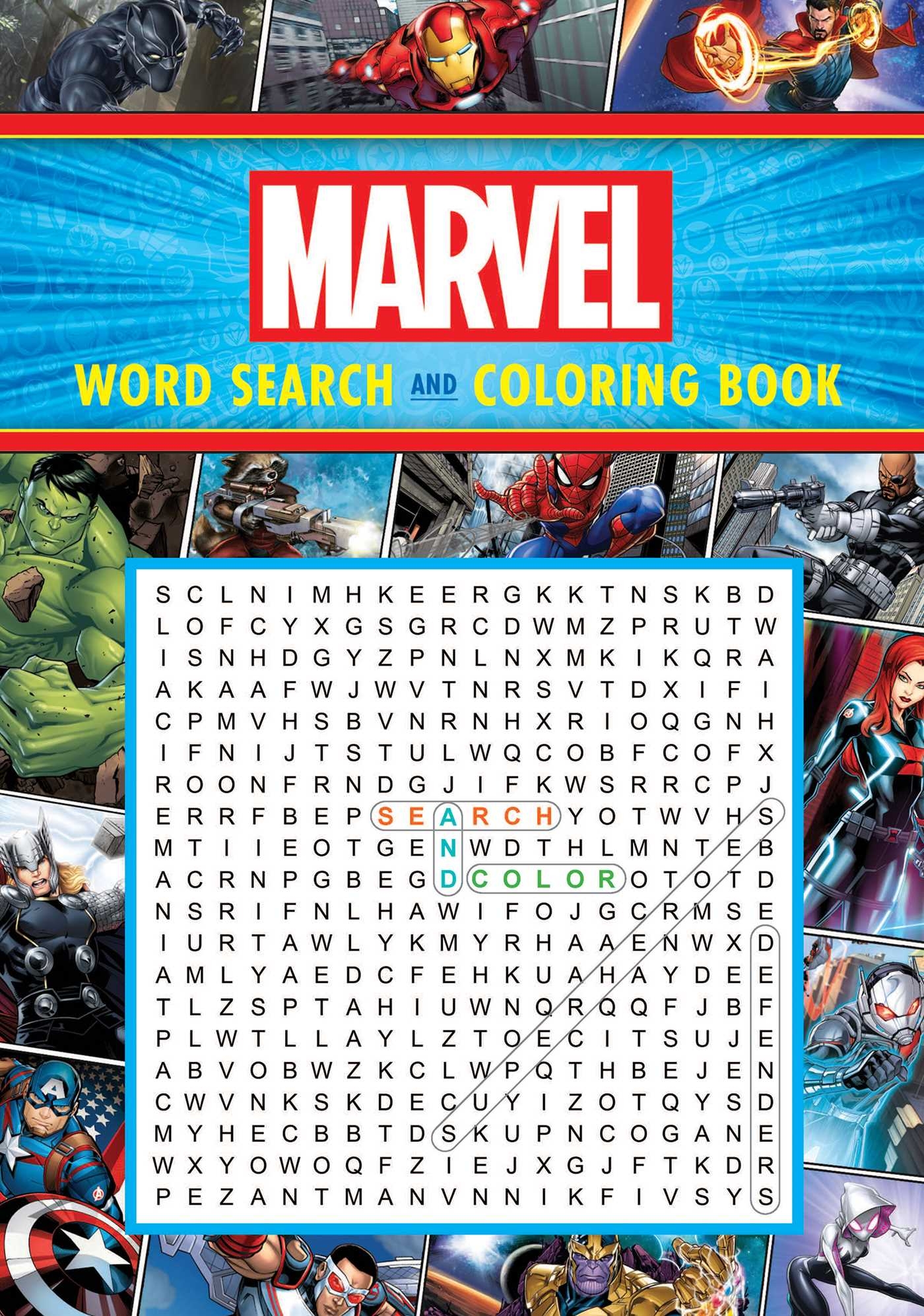 Marvel Word Search And Coloring Book Book By Editors Of Thunder Bay Press Official Publisher Page Simon Schuster Marvel Word Search And Coloring Book Book By Editors Of Thunder Bay Press Official Publisher Page Simon Schuster