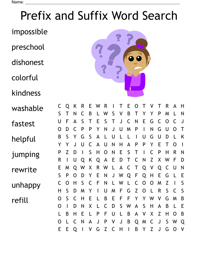Medium Word Search Printable