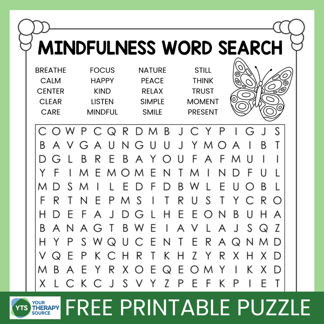 Free Printable Large Word Search